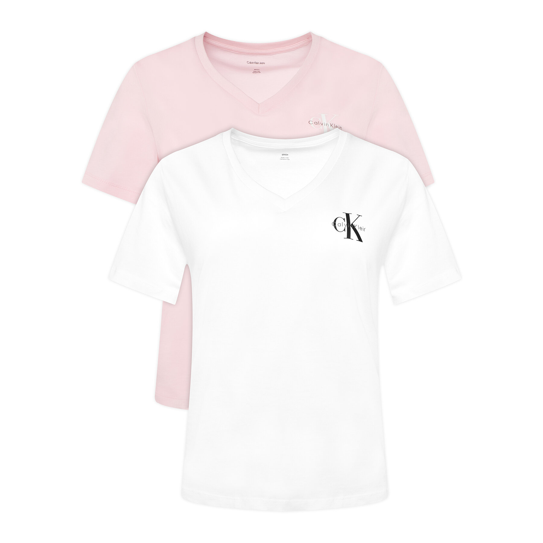 Calvin Klein Jeans Póló szett LV047C906G Rózsaszín Regular Fit