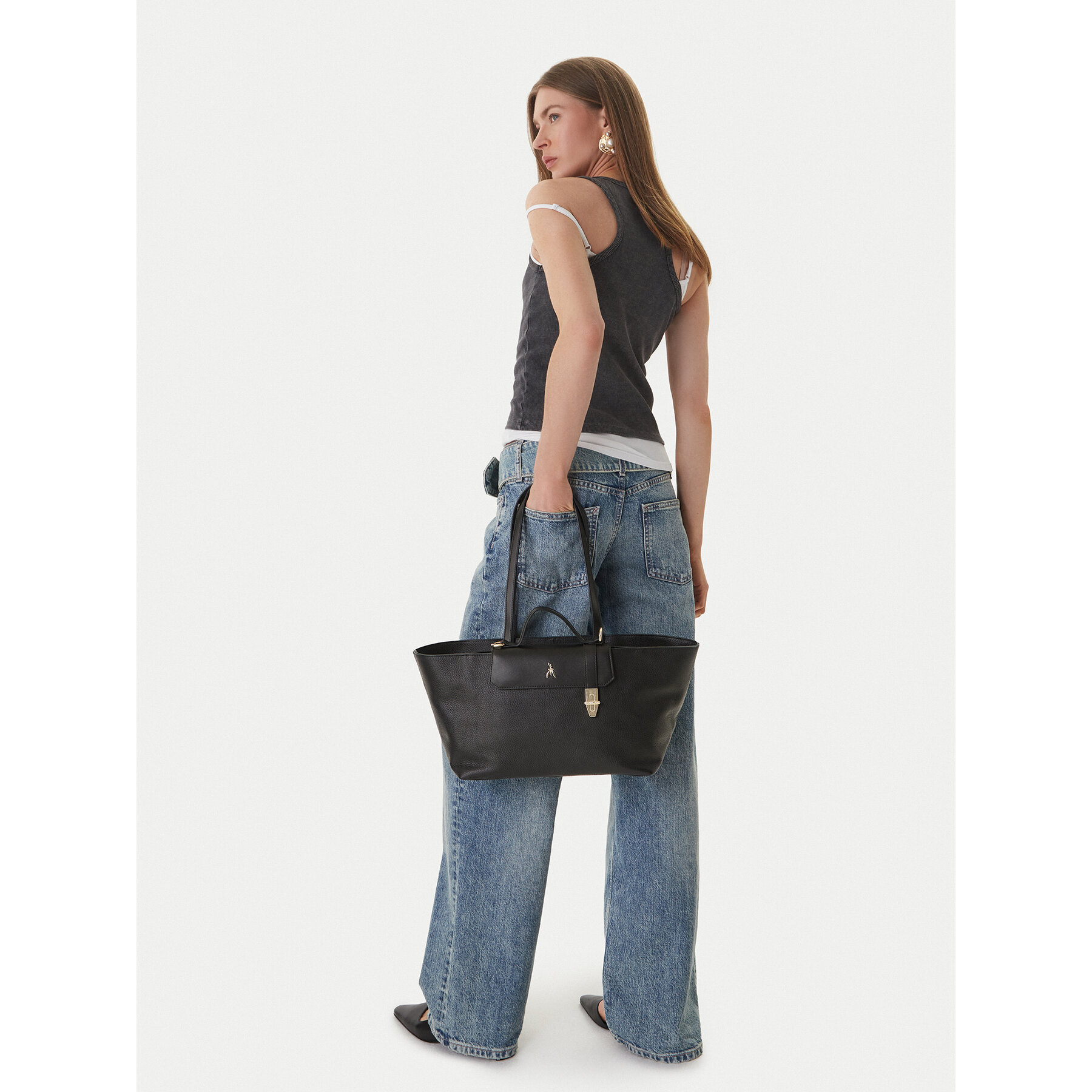 Geantă Patrizia Pepe 8B0289/L178-K103 Negru