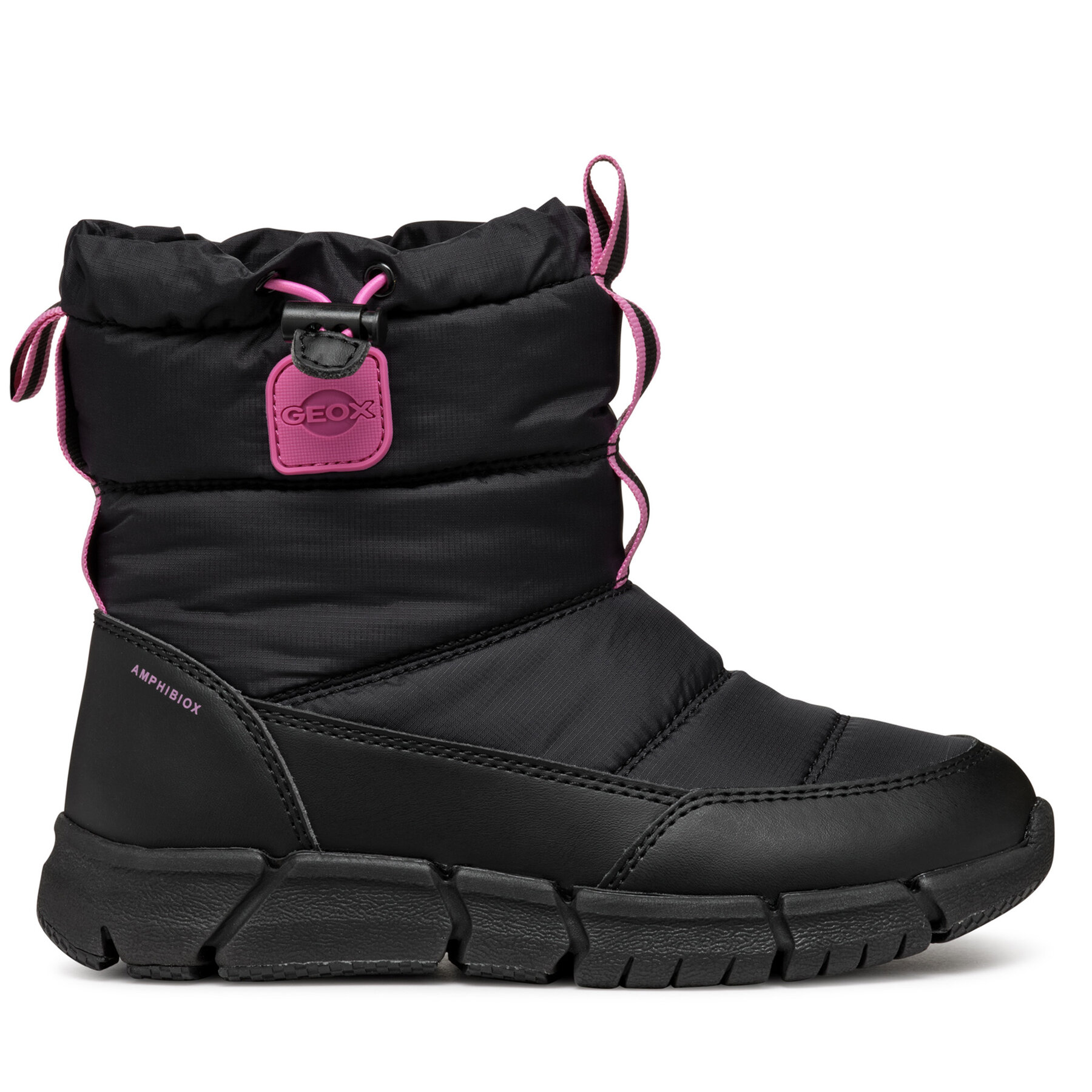 Snehule Geox J Flexyper Girl B Ab J46APB 0FU54 C9B8L S Čierna