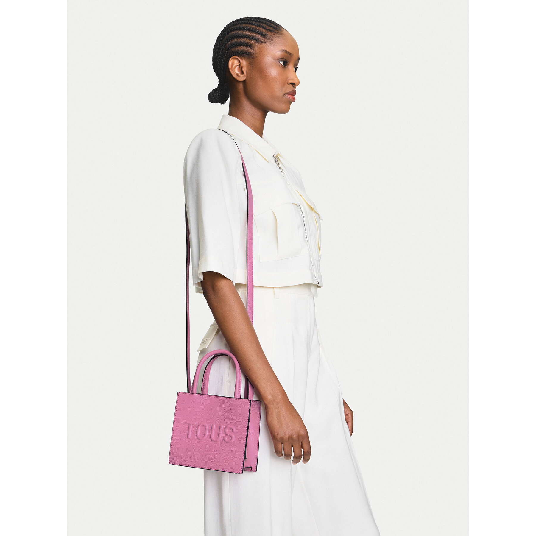 Borsetta TOUS Brenda 2002106613 Rosa