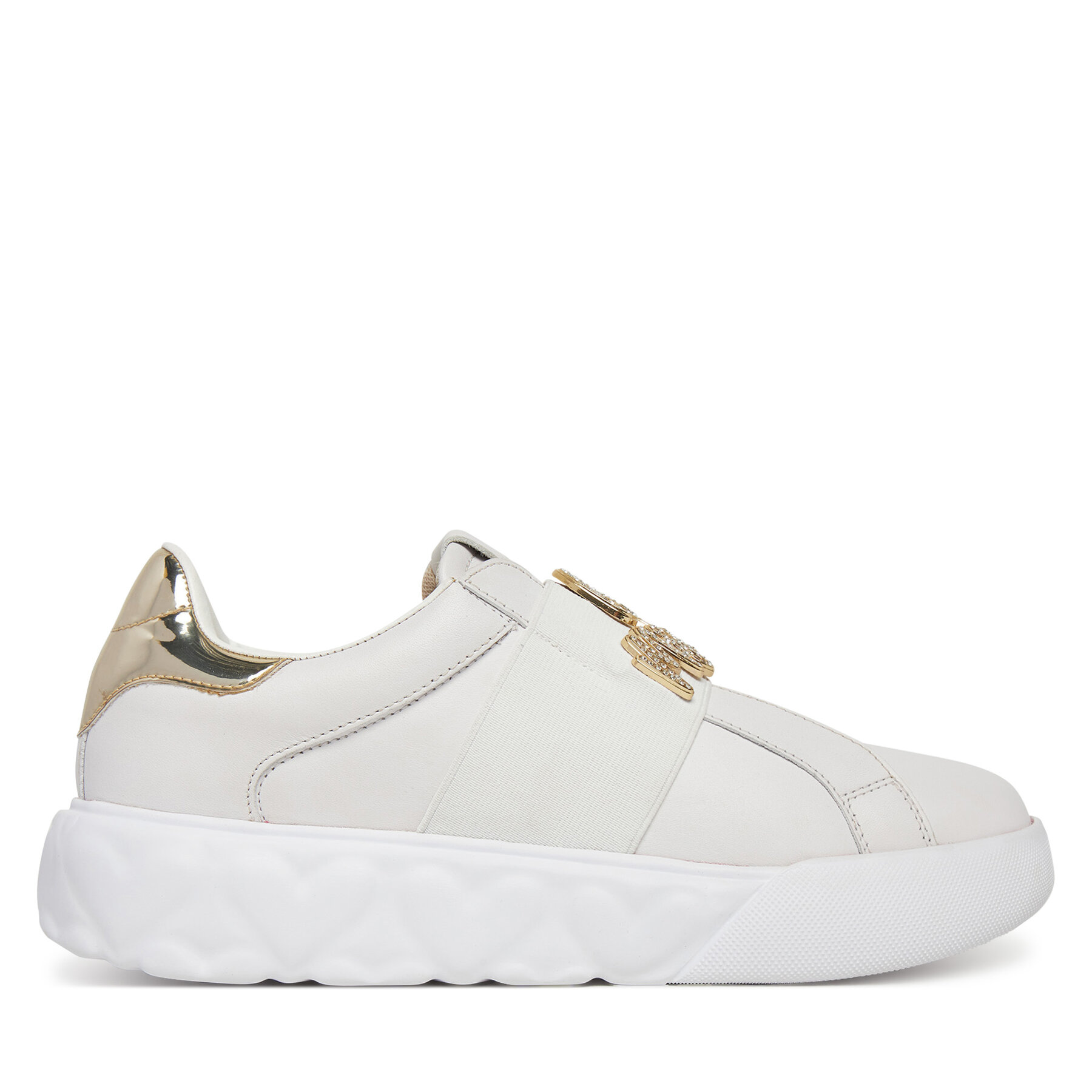 Sneakersy LOVE MOSCHINO JA15064G1MIA610A Biela