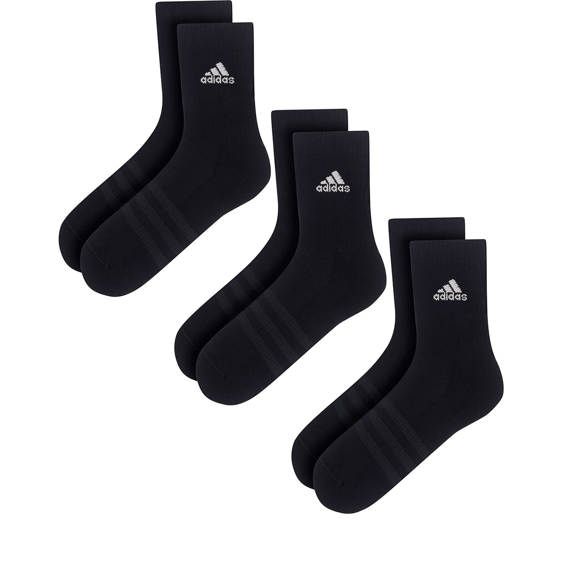 Férfi zoknik adidas, Méret: 40/42, Fekete, IC1310 3-PACK