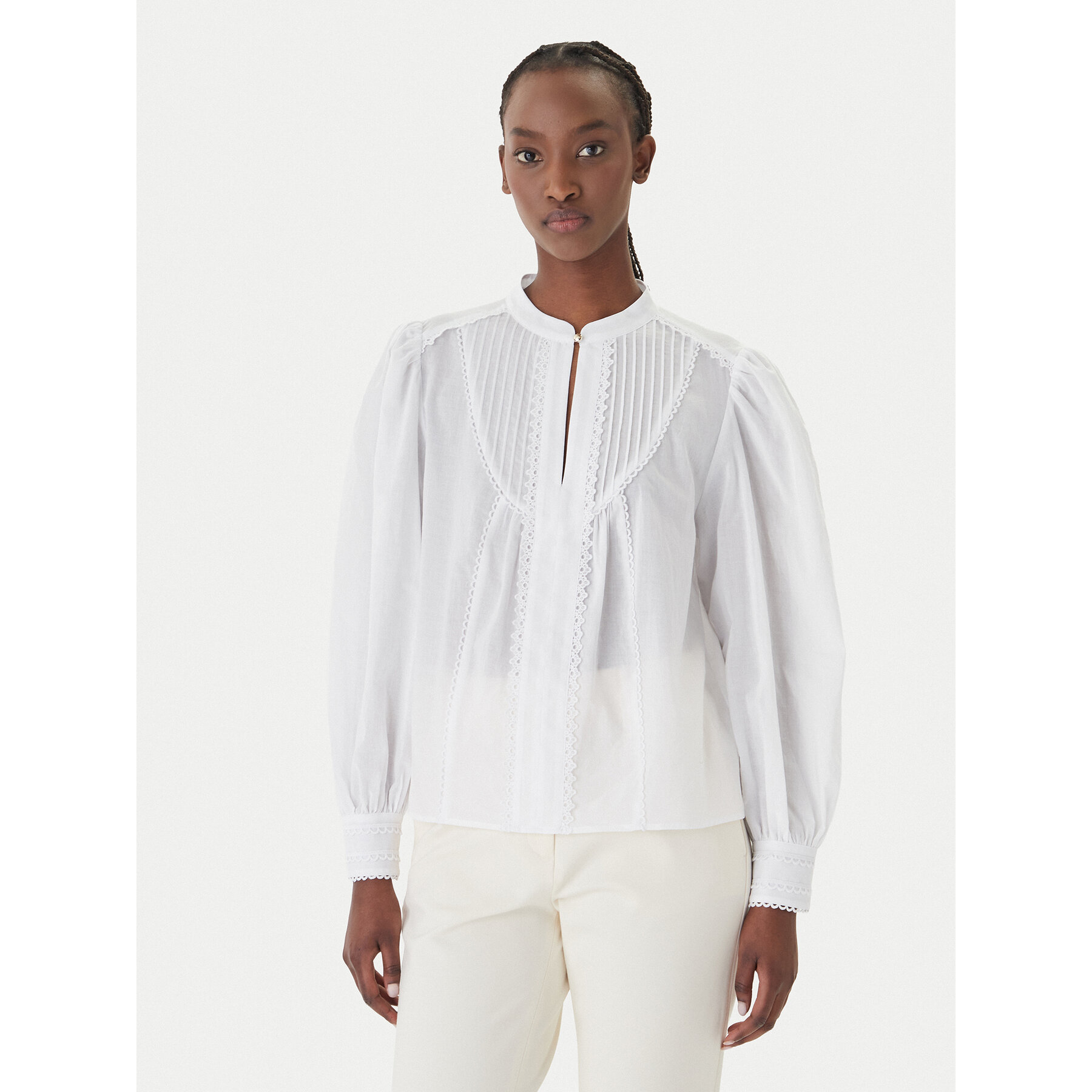JOOP! Bluse Bionda 30102139 Weiß Regular Fit