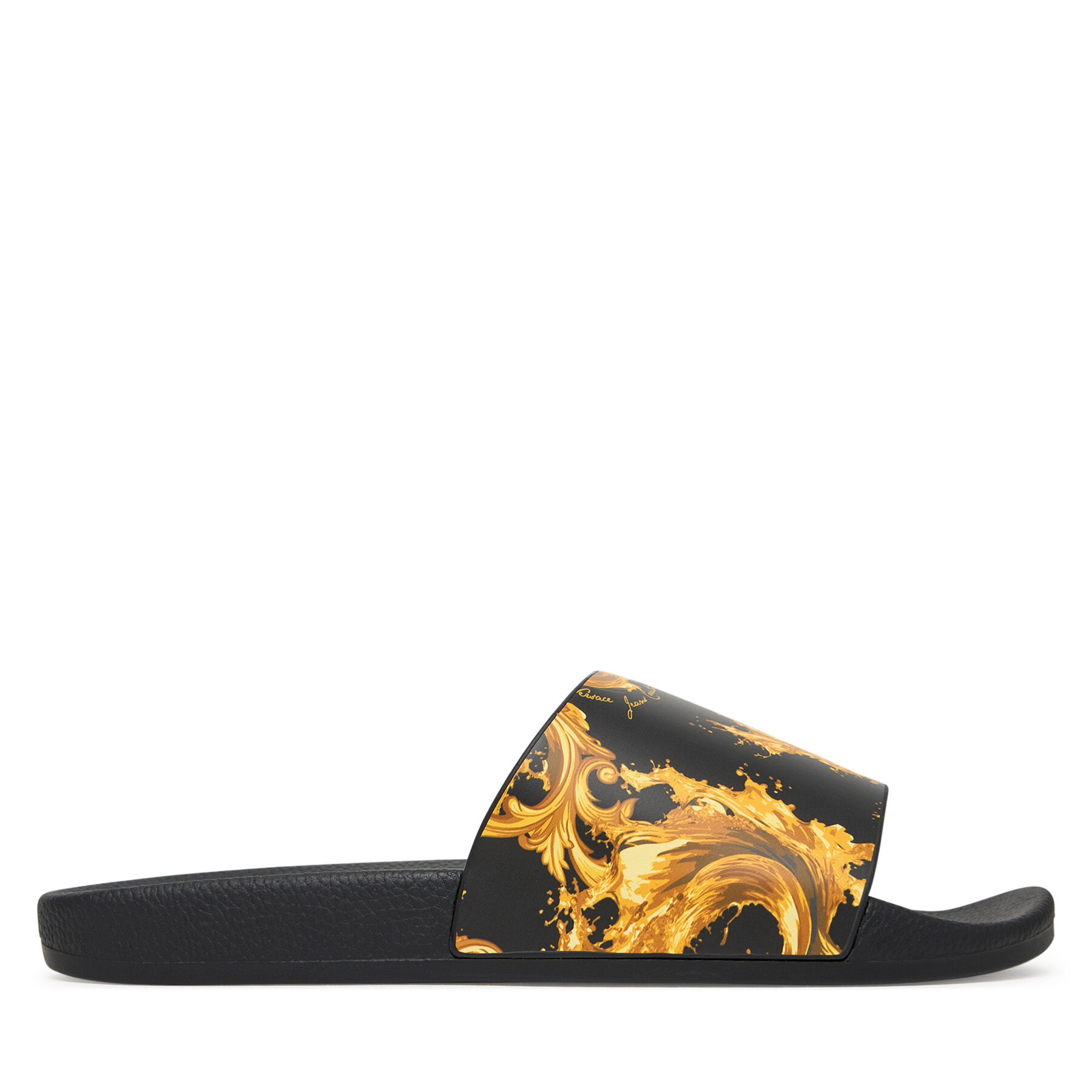 Šľapky Versace Jeans Couture 80YA3SQ4 ZS365 G89 Čierna