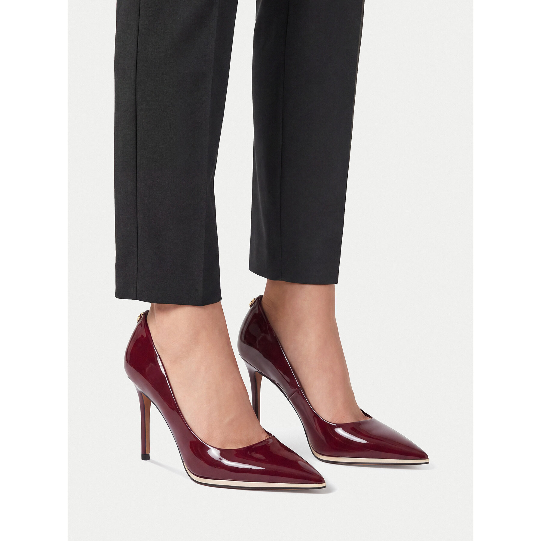 Podpätky Nine West CEO-SH2124 01 Bordová