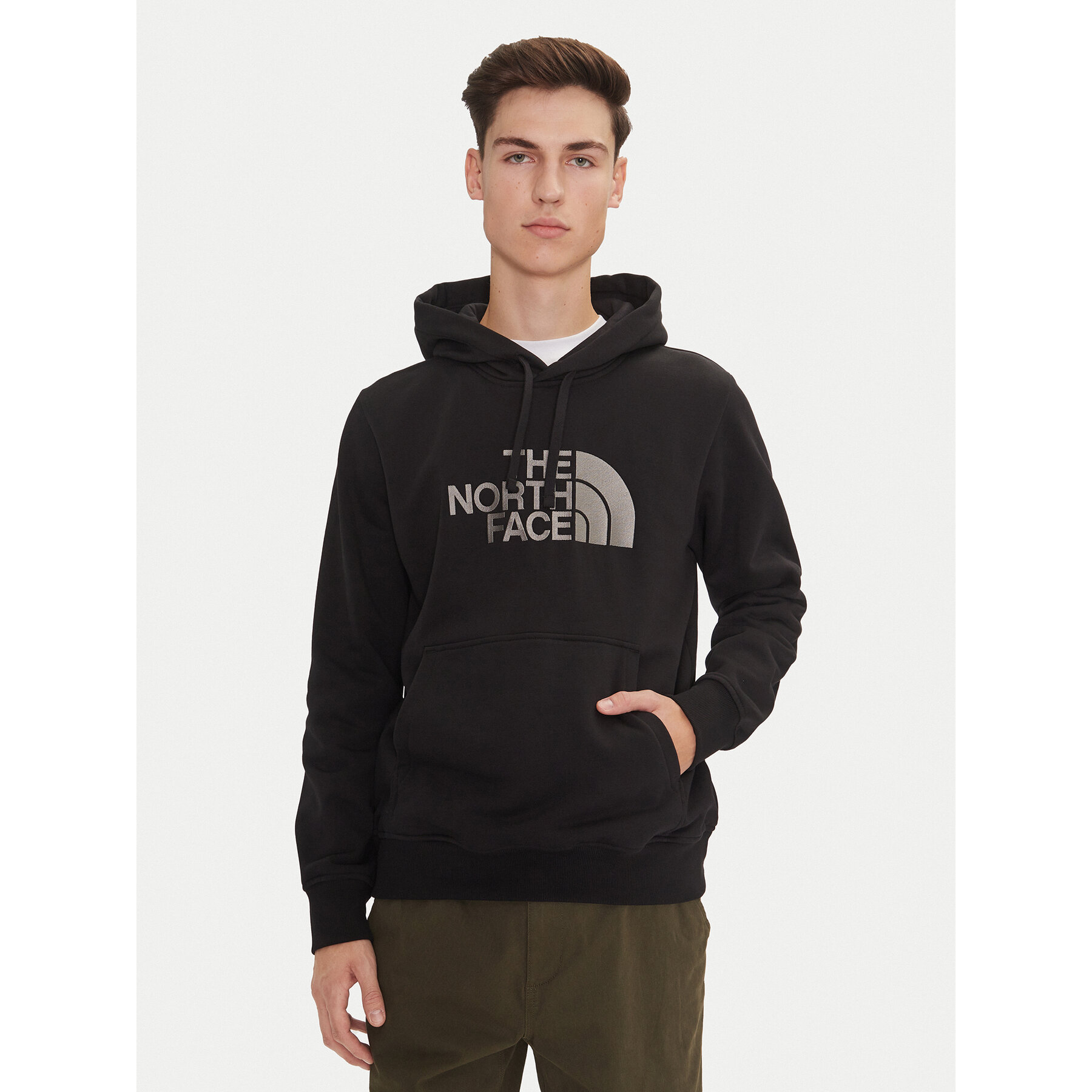 The North Face Sweatshirt Drew Peak NF0A89EM Schwarz Regular Fit