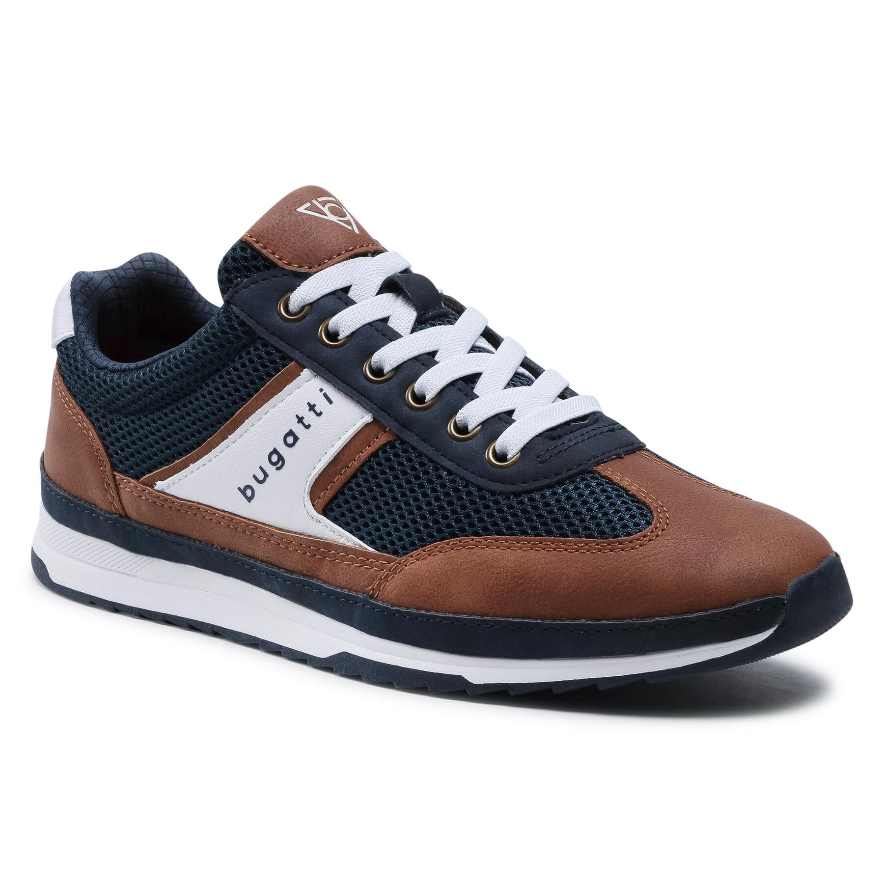 Herren Sneakers Bugatti, Schuhgröße 40, Braun, 321-A3A01-6959-4163