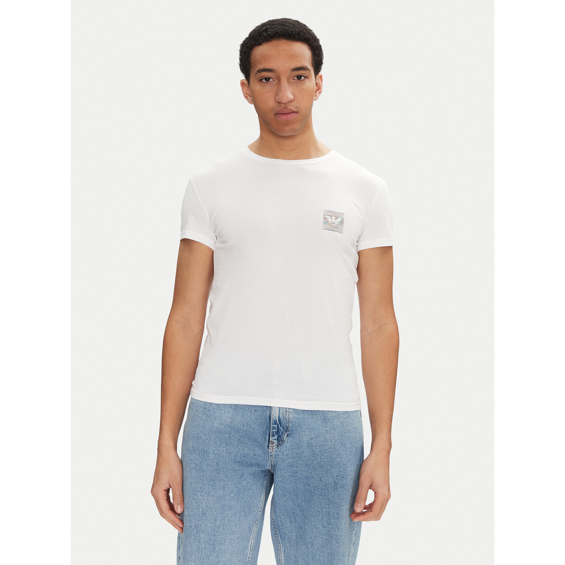 Emporio Armani Underwear T-Shirt EM000375 AF10798 U0002 Λευκό Slim Fit