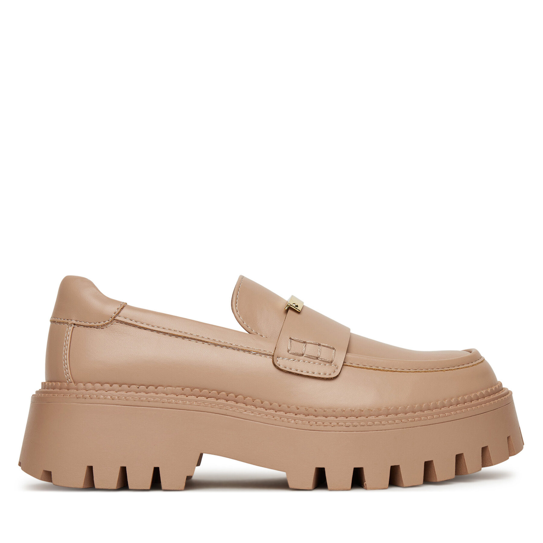 Chunky loafers DeeZee HY19001-2 Beige