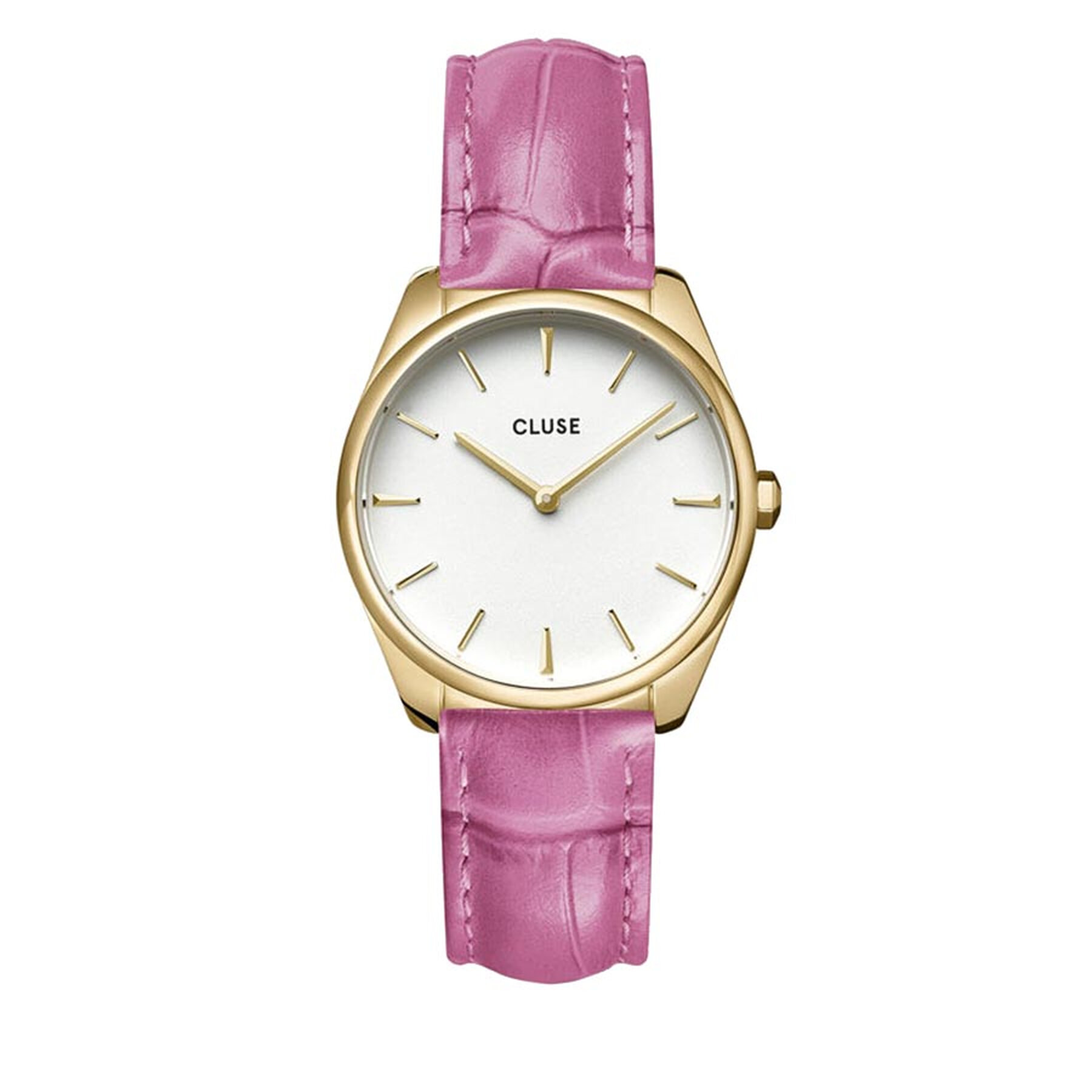 

Годинник Cluse Feroce Mesh CW11213 Pink/White, Рожевий
