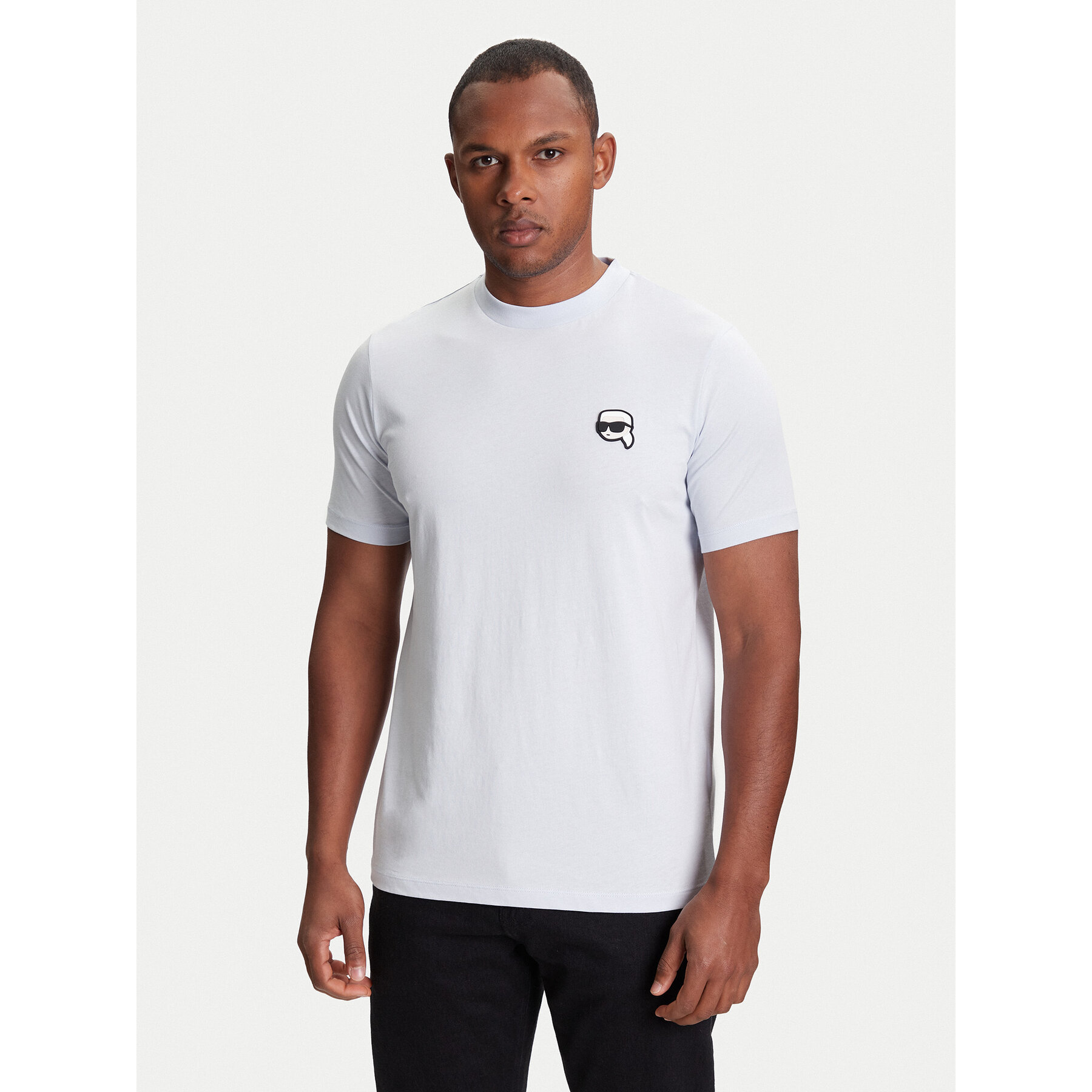 KARL LAGERFELD T-Shirt 755710 553224 Τυρκουάζ Slim Fit