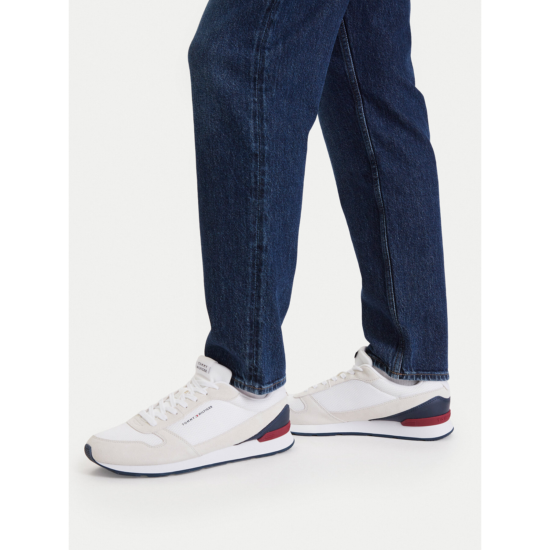 Sneakersy Tommy Hilfiger Light Eva Runner FM0FM05907 Biela