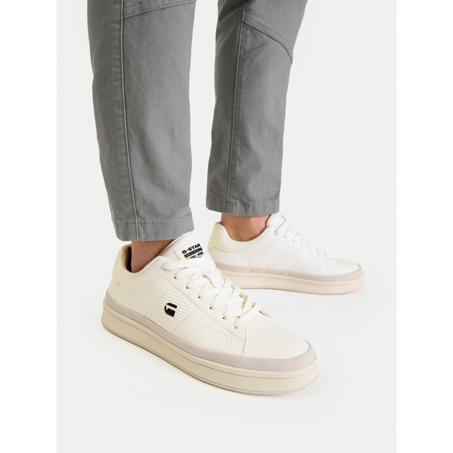 Сникърси G-Star Raw CEO-AARON-01 Бял