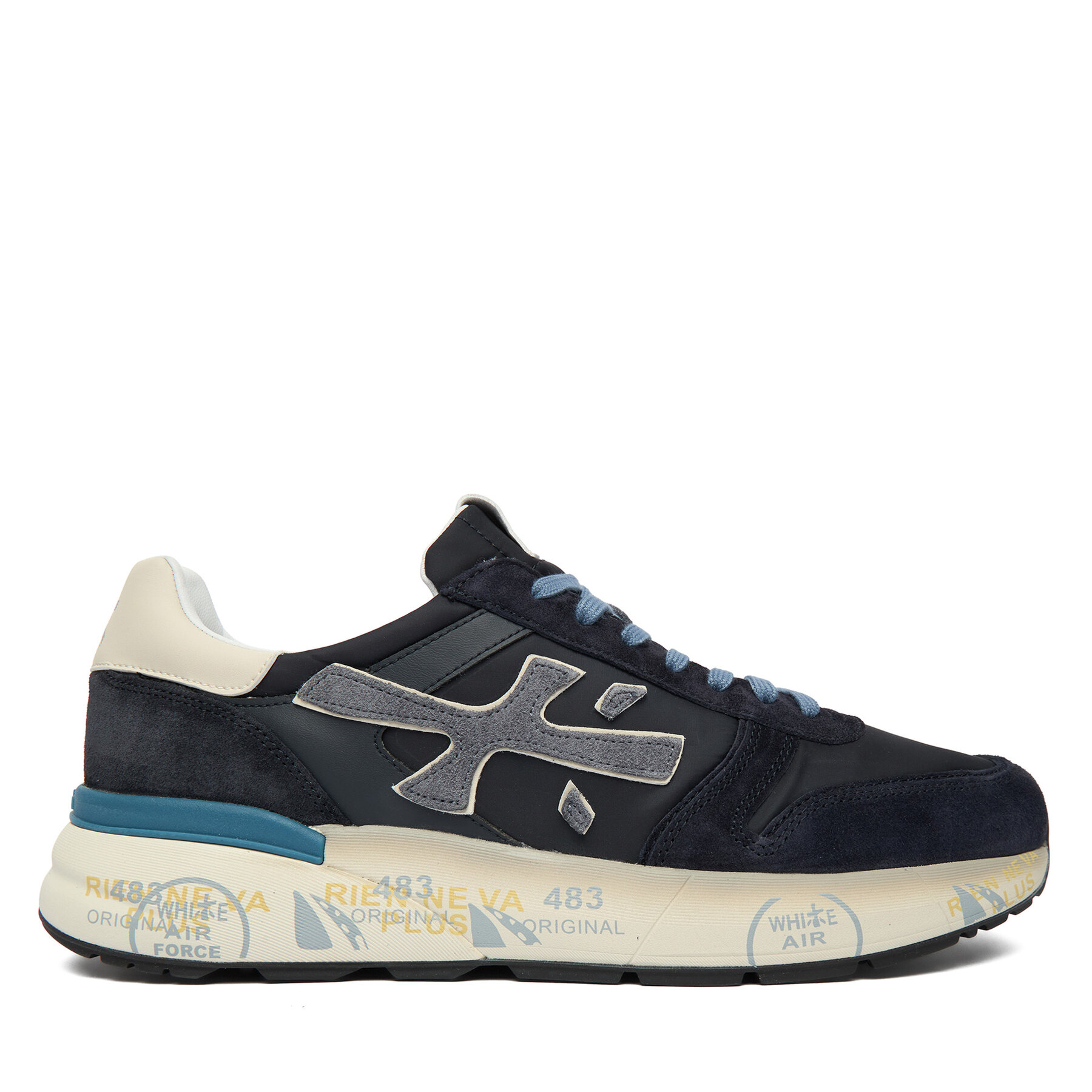 Sneakers Premiata Mick Var 7716 Bleumarin