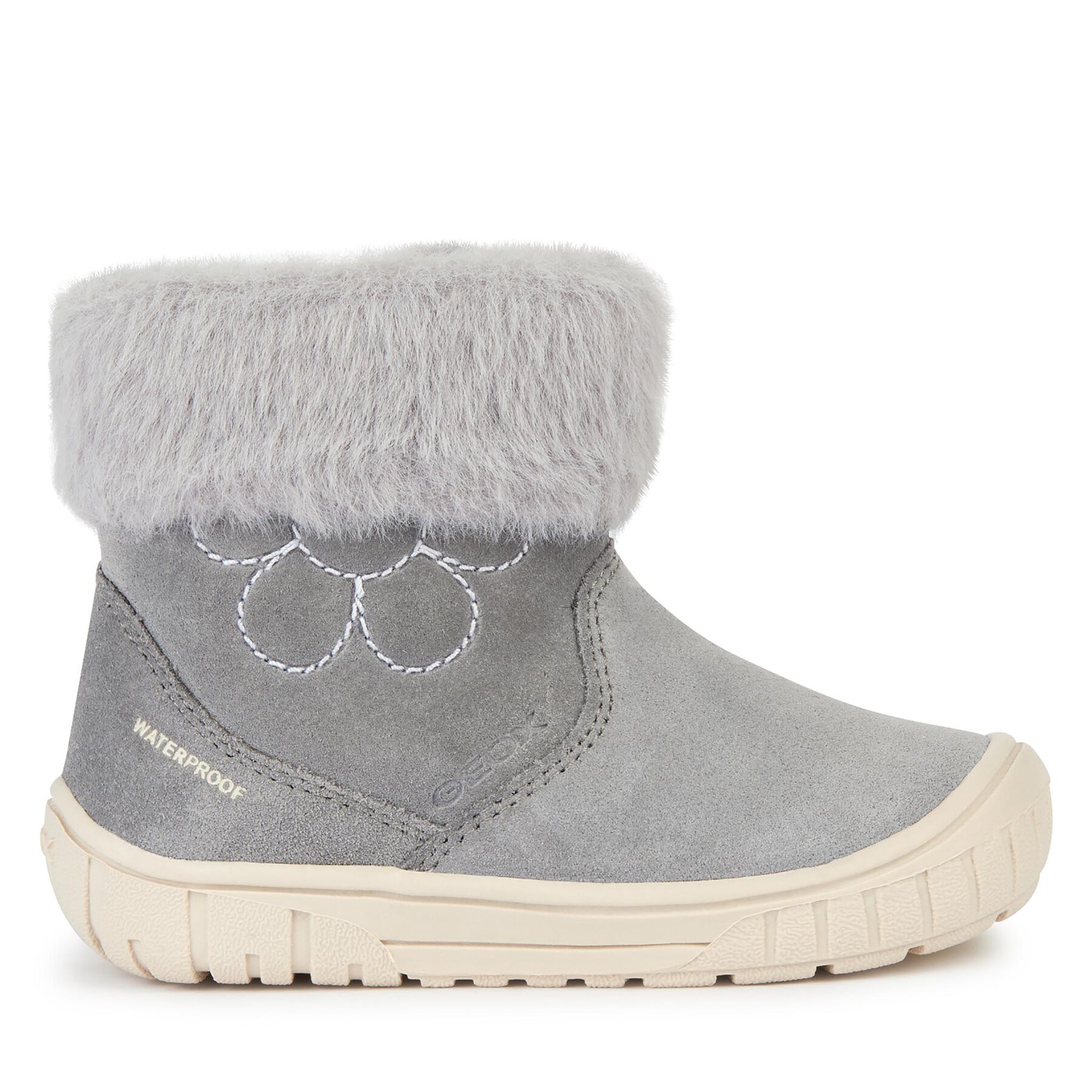 Bambini Polacchine , Taglia 21,Grigio,B Omar Girl Wpf B262LA 00022 C1006 M, taglia : 21