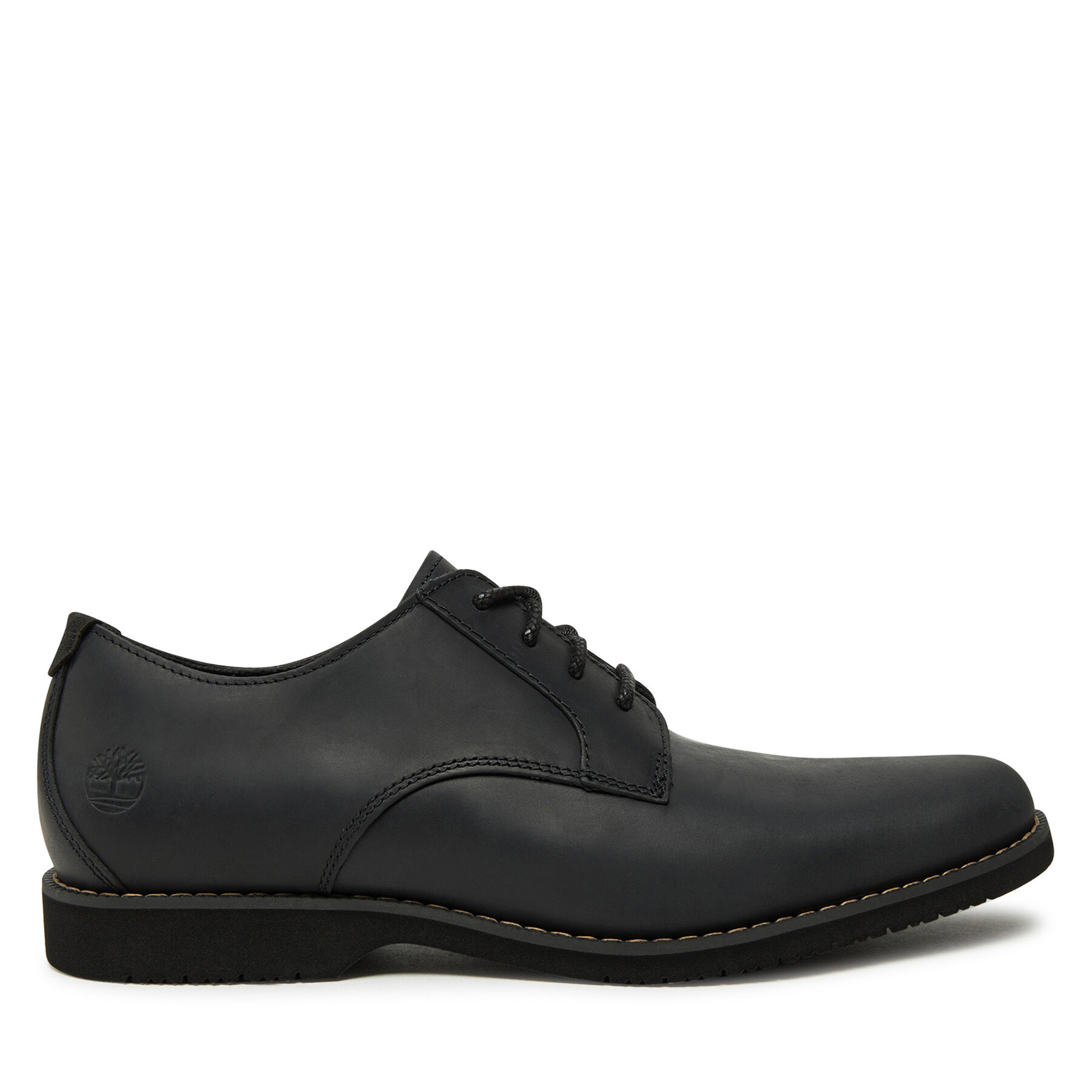 Pánske Poltopánky Timberland, Rozmer: 41, Čierna, Woodhull Leather Oxford TB0A2CWA0011