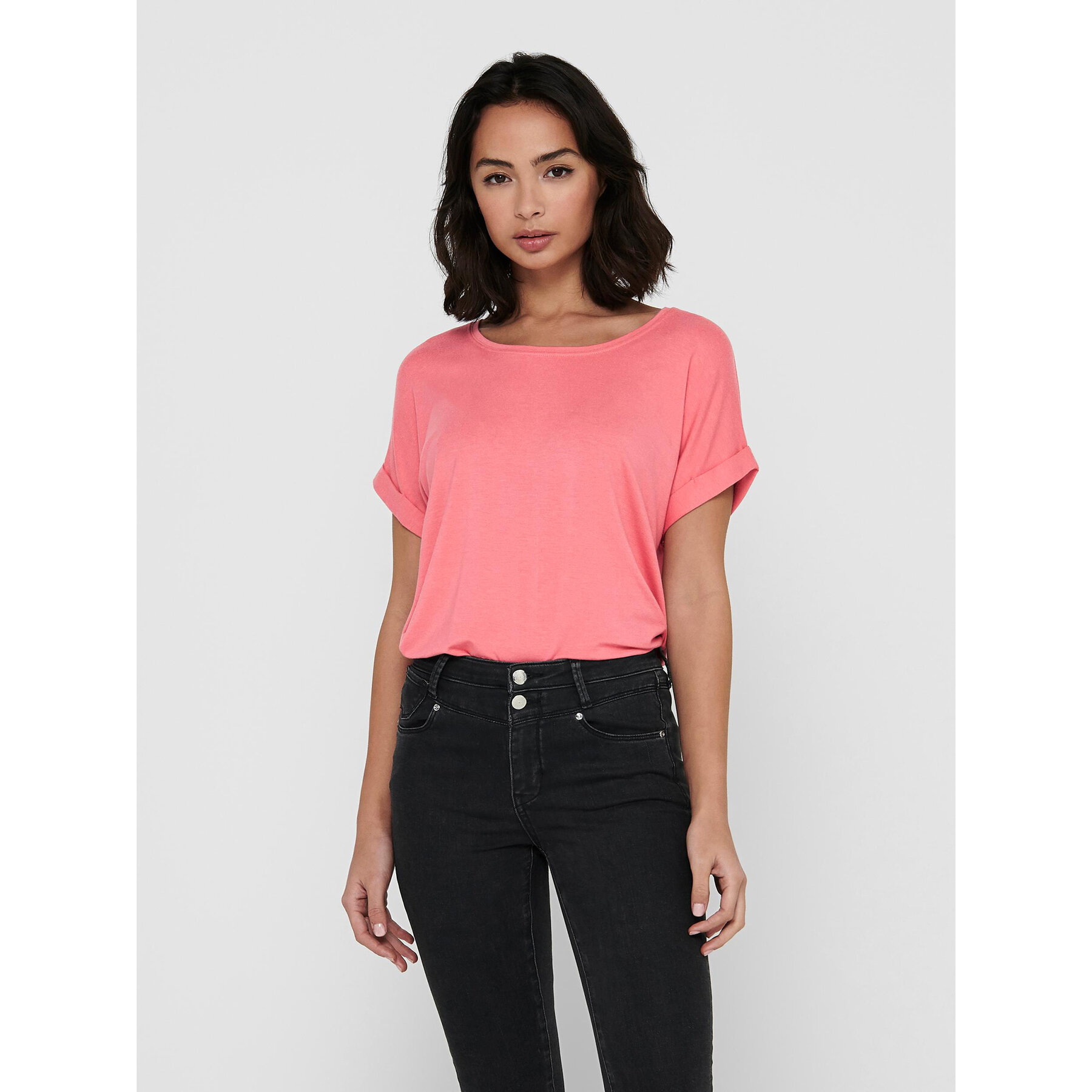 ONLY T-shirt 15106662 Rosa Regular Fit