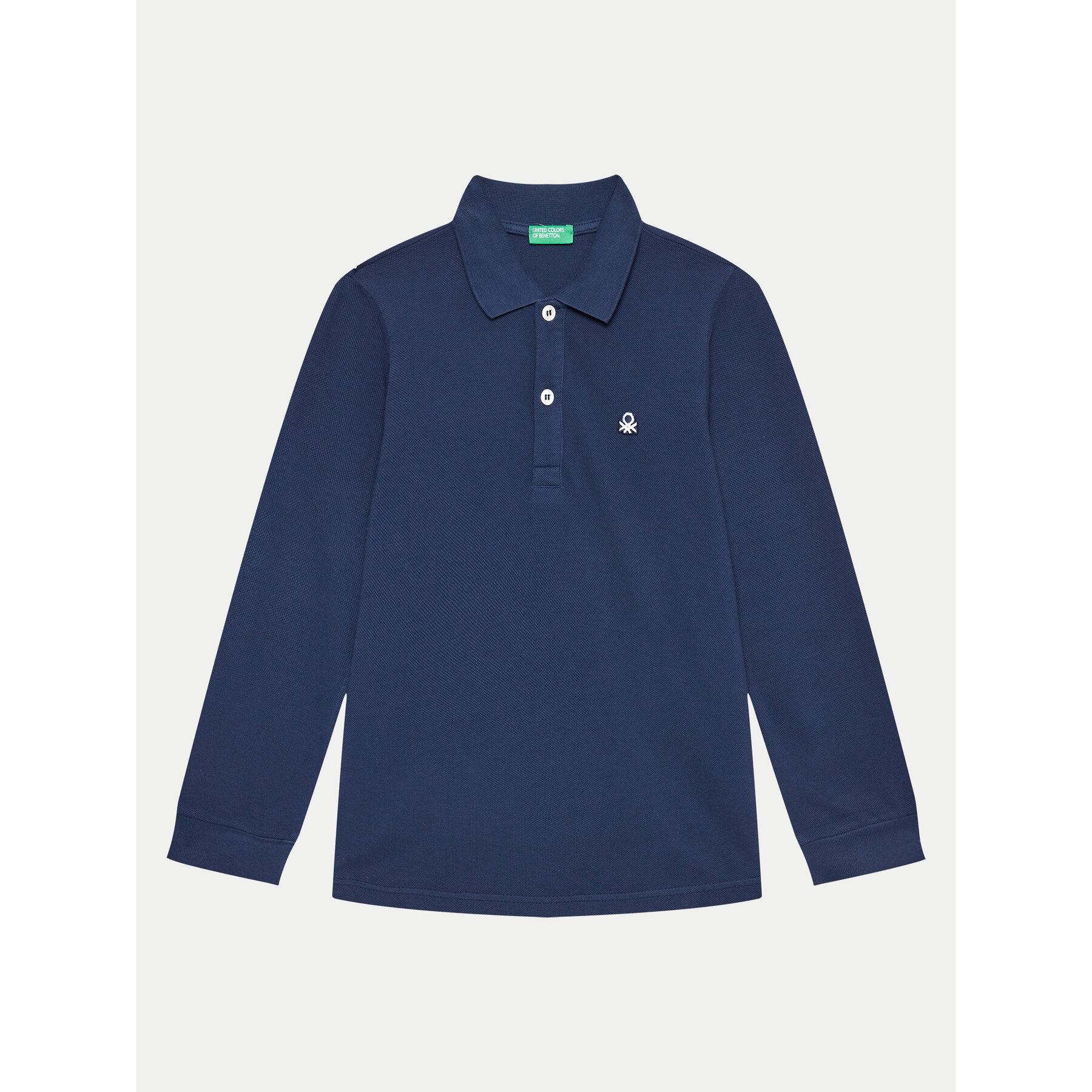 United Colors Of Benetton Polo majica 3089G3009 Mornarsko modra Regular Fit
