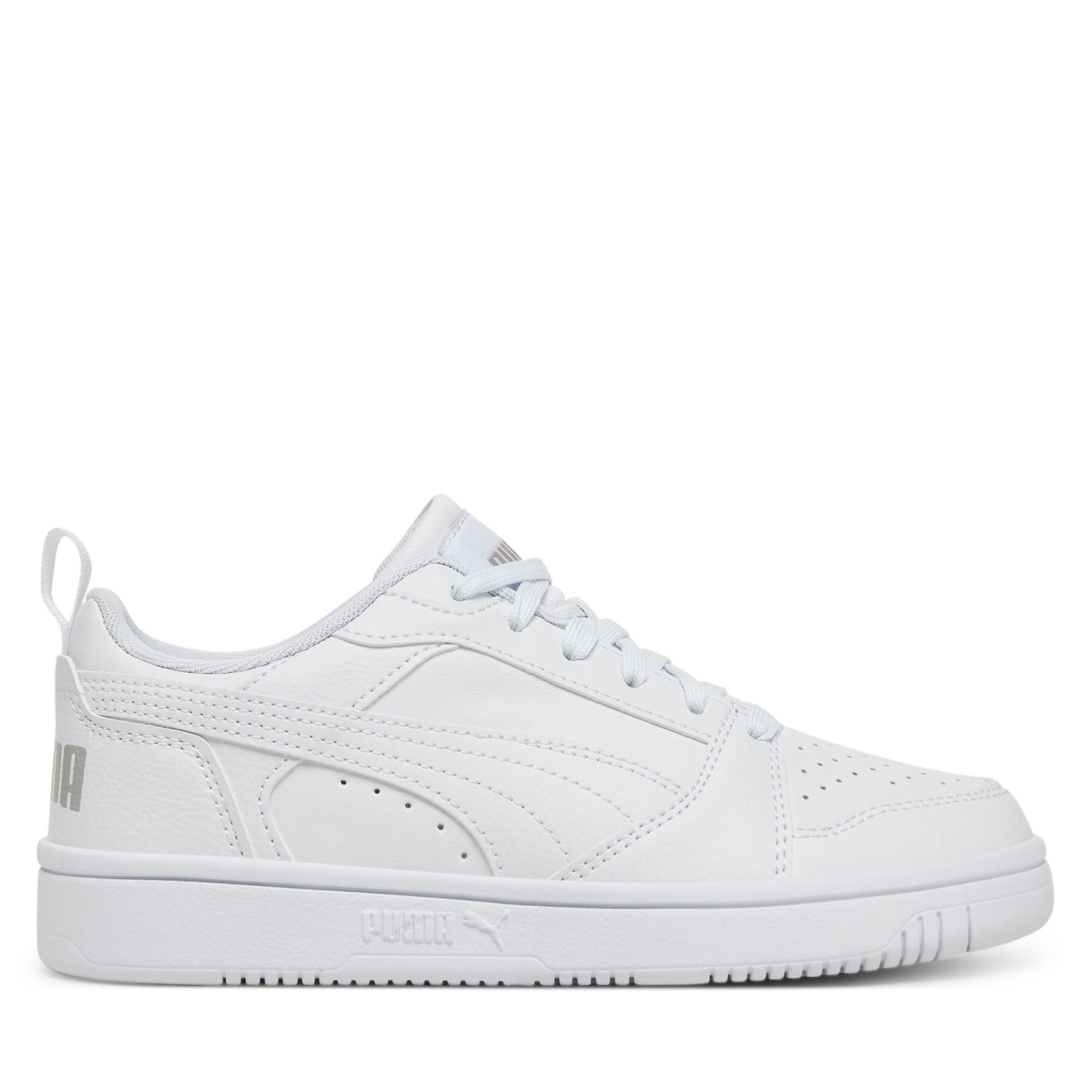 Kinder Sneakers Puma, Schuhgröße 37, Weiß, Rebound V6 Lo Jr 393833 03