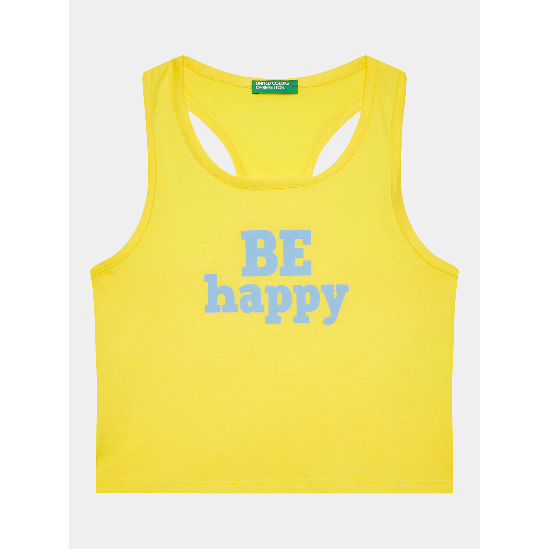 United Colors Of Benetton Τοπ 3096CH013 Κίτρινο Regular Fit