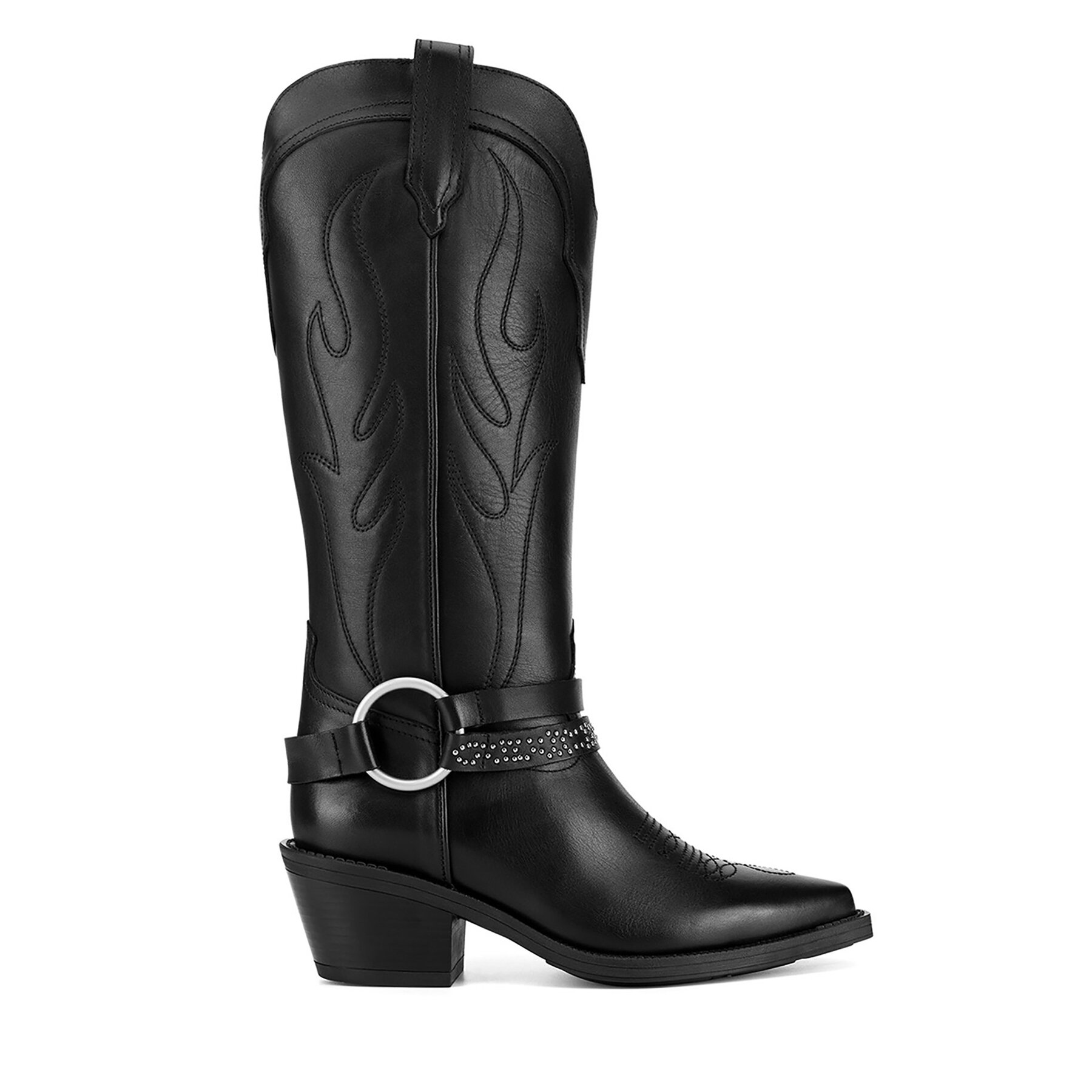Botines camperos Badura PERI-0781 Negro