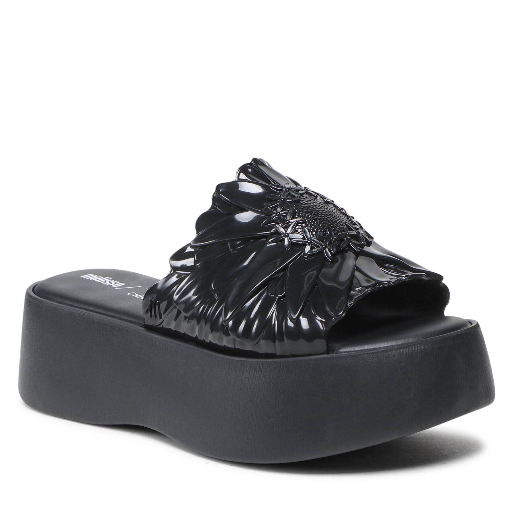 Damen Pantoletten Melissa, Schuhgröße 38, Schwarz, Becky Panc + Isabela E 33441
