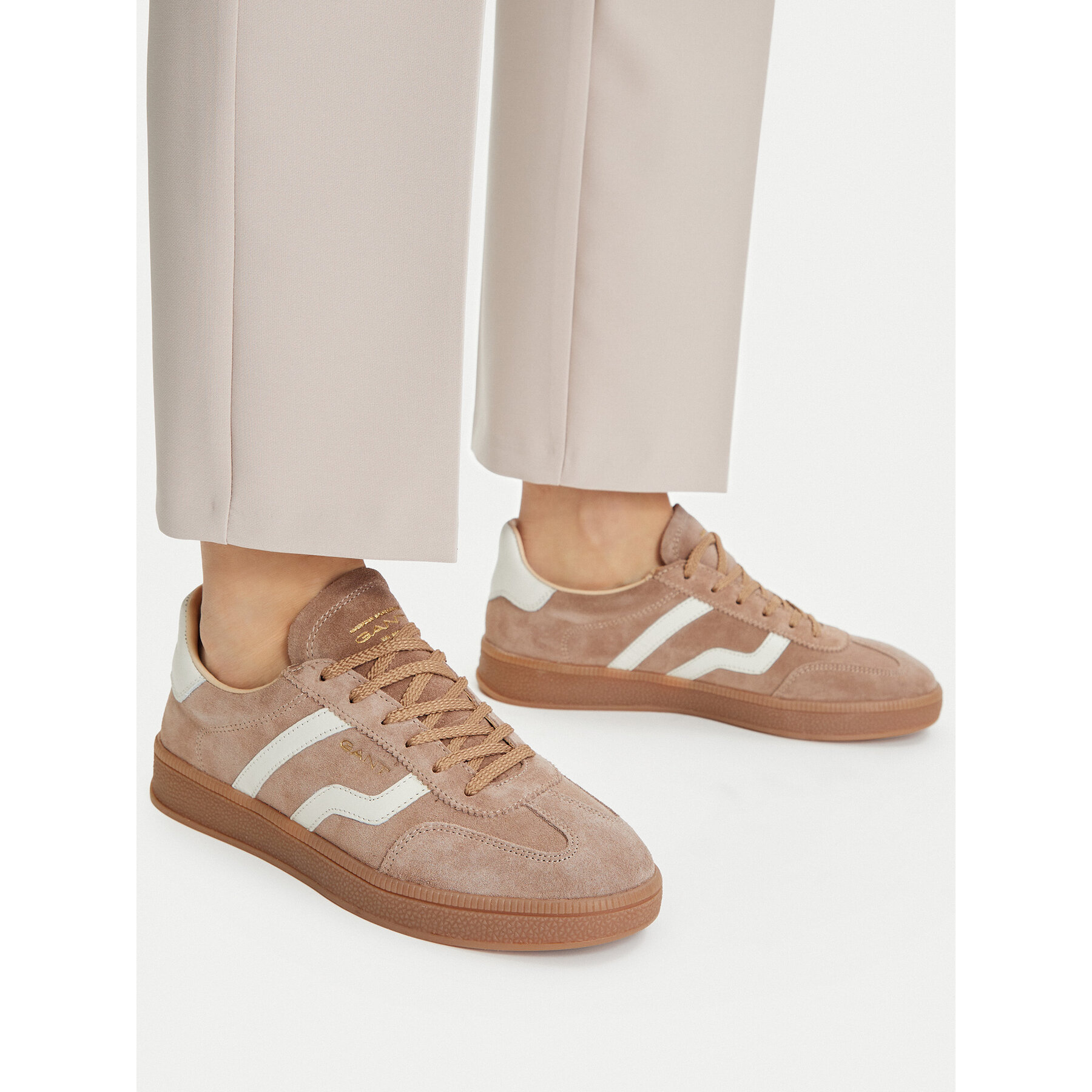 Sneakersy Gant Cuzima 33533345 Světle hnědá