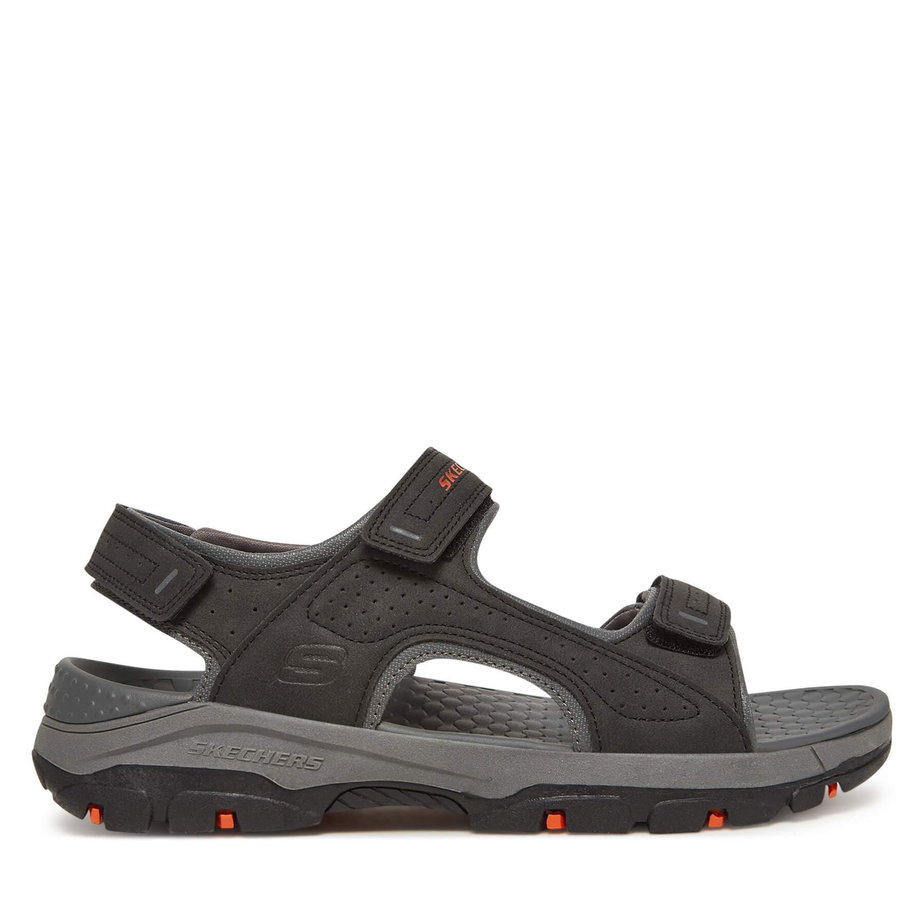 Męskie Sandały Skechers, Rozmiar 41 Czarny Tresmen-Garo 204105/BLK