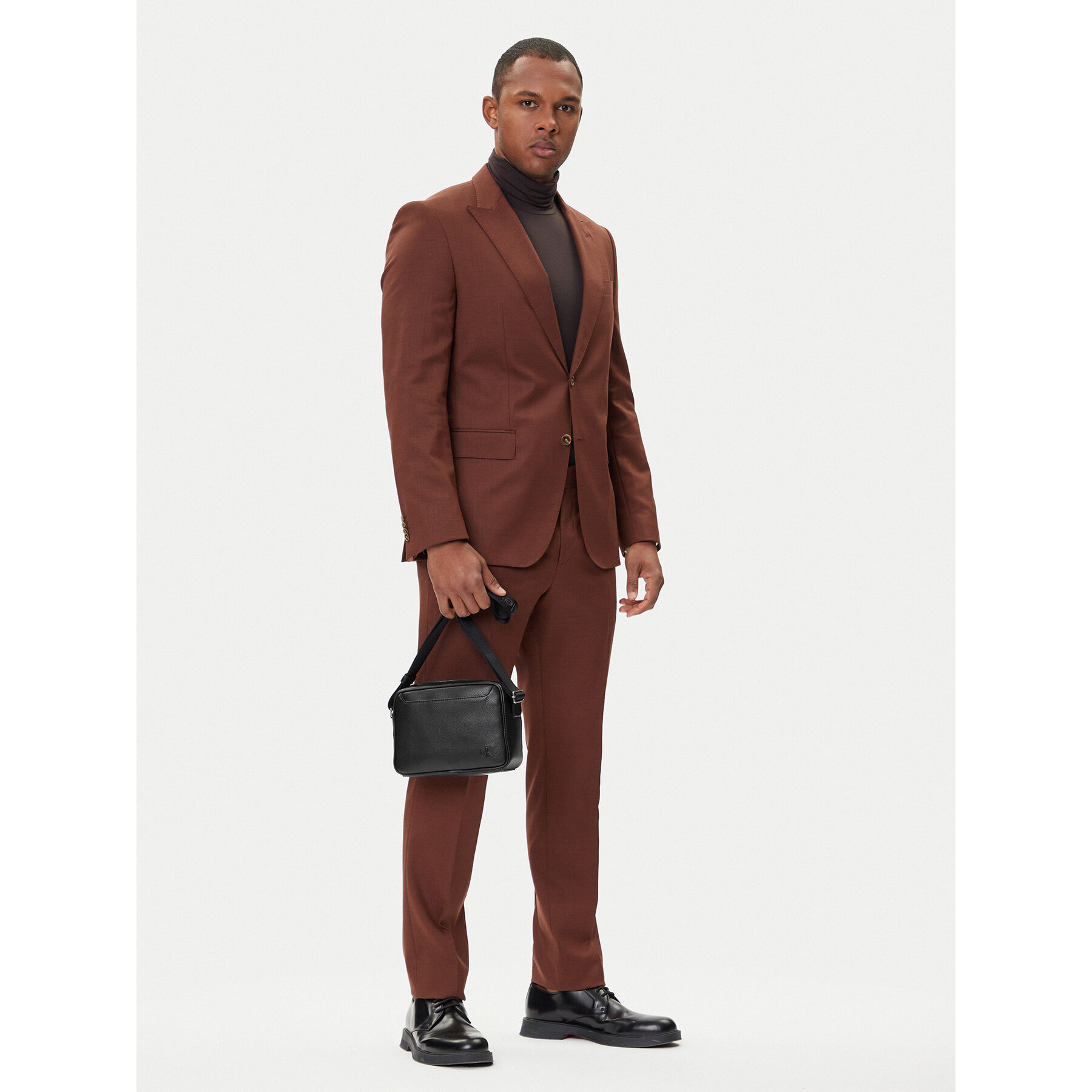 Torbica za okrog pasu Calvin Klein Cargo Camera Bag LV04D3129G Črna