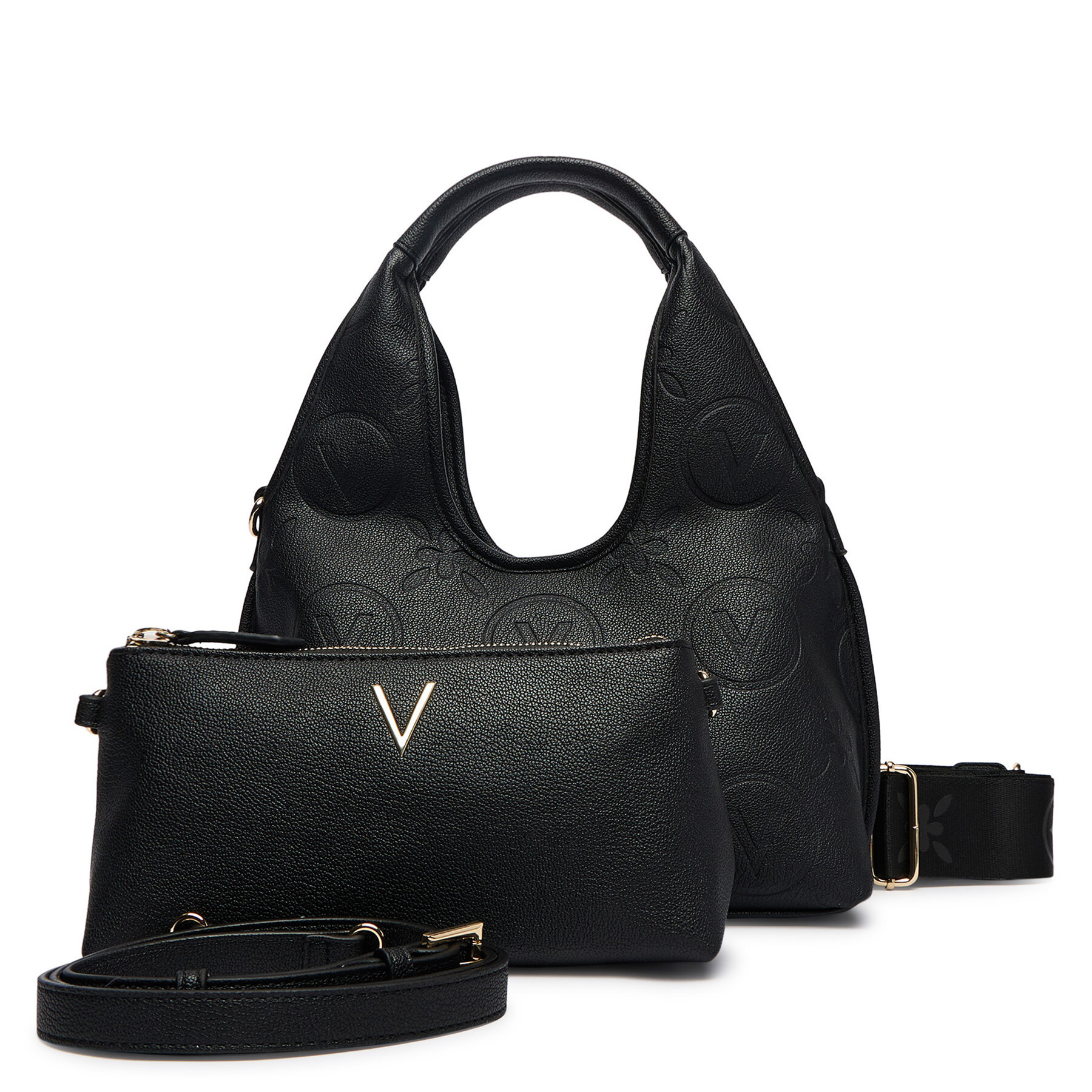 Geantă Valentino Samba Re VBS8ZG03 Negru