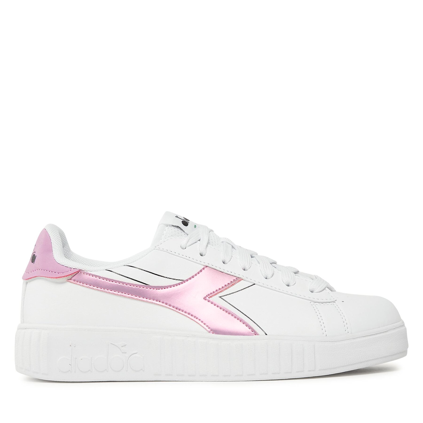 Damen Sneakers Diadora, Schuhgröße 37, Weiß, Step P Double Logo 101.178643-C0931