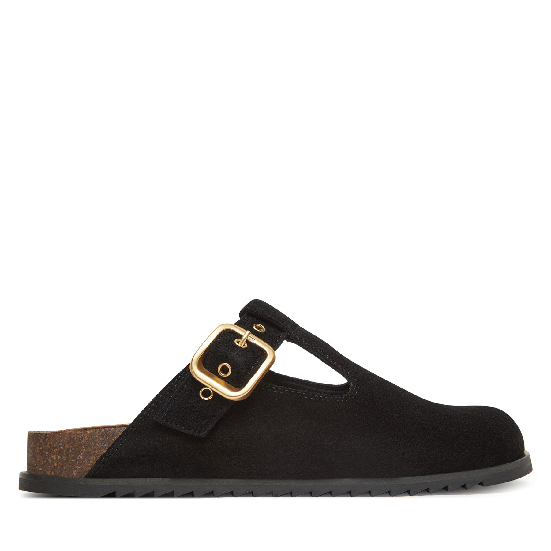 GINO ROSSI Damen Pantoletten, Schuhgröße 37, Schwarz, EMERY-199