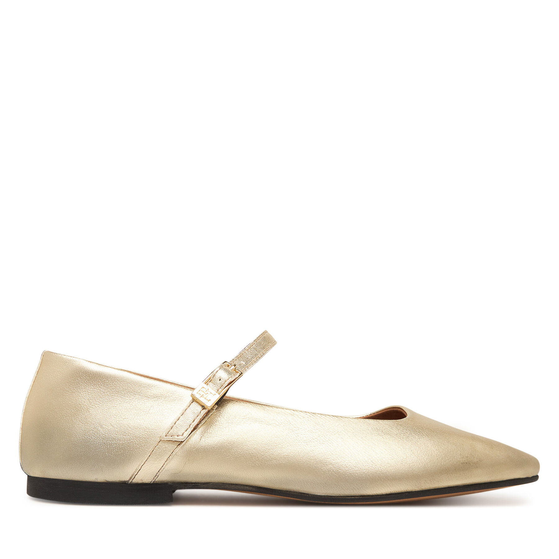 Balerinke Tommy Hilfiger Hilfiger Gold Ballerinas FW0FW09320 Zlata