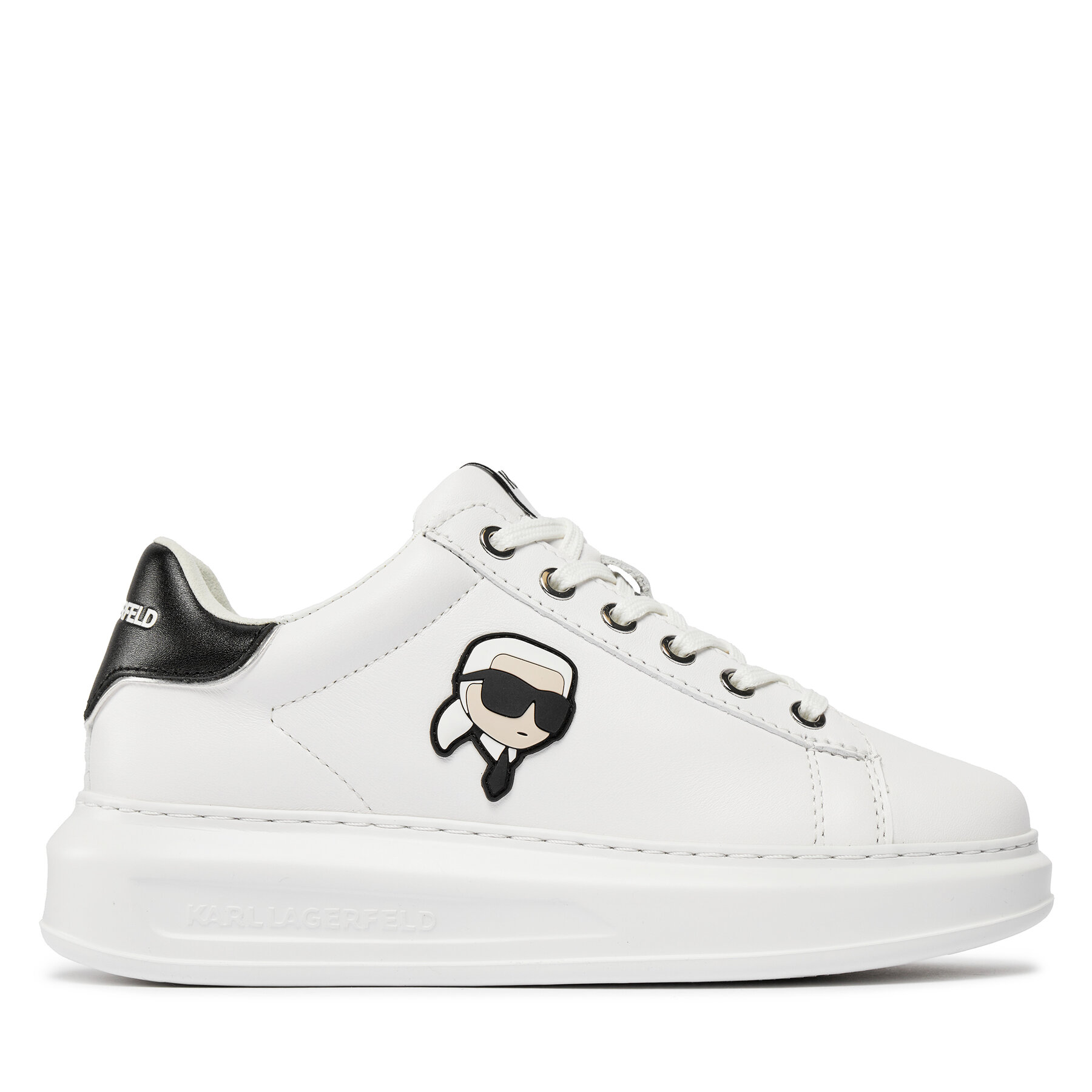 Sneakersy KARL LAGERFELD KL62530N Biela