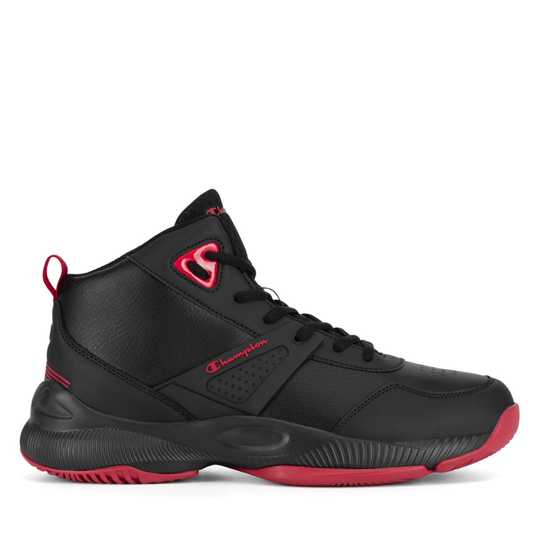 Sneakersy Champion ACADEMY MID CUT SHOE S22399-KK001 Čierna
