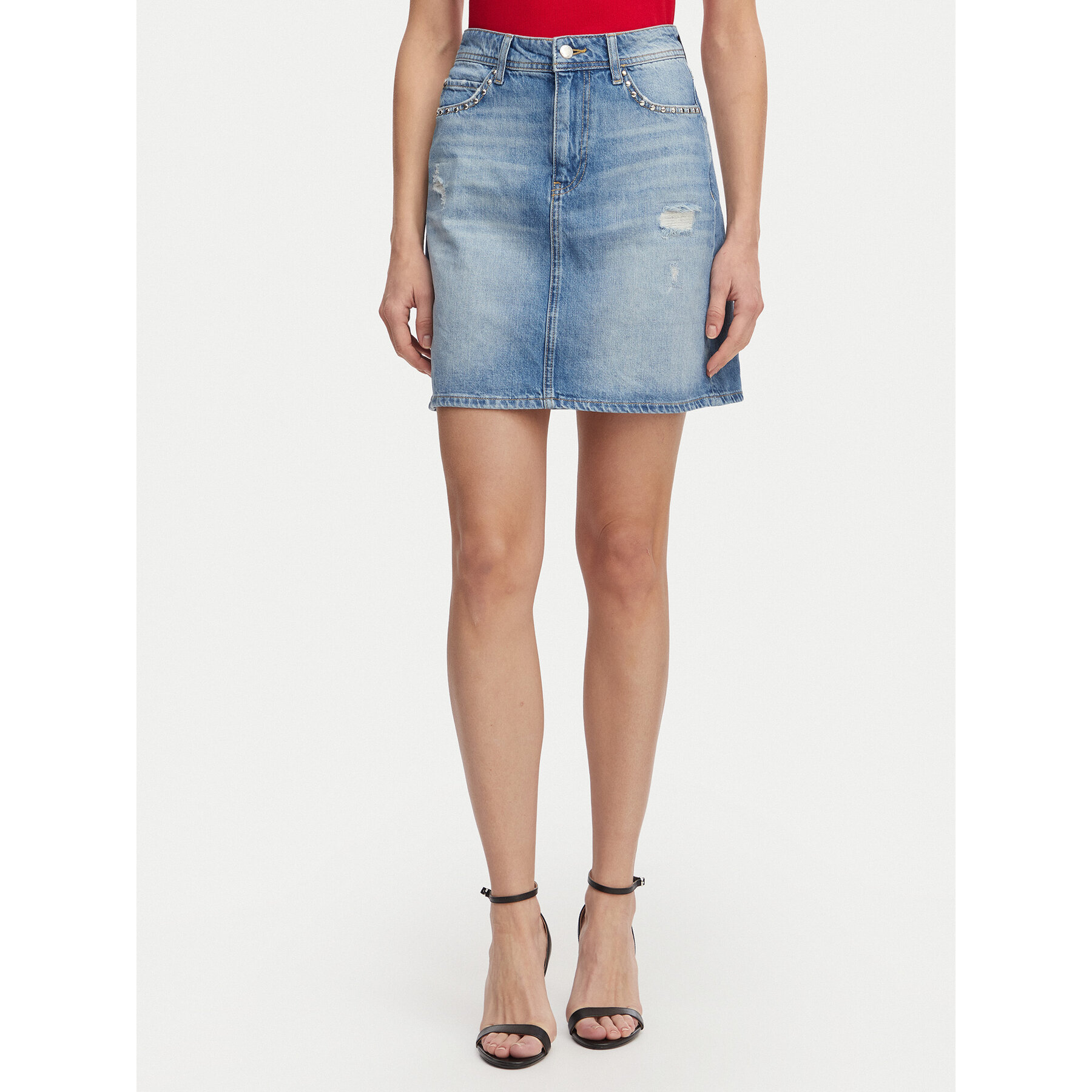 JOOP! Jeans Jeansrock Rosalie 30102891 Blau Regular Fit