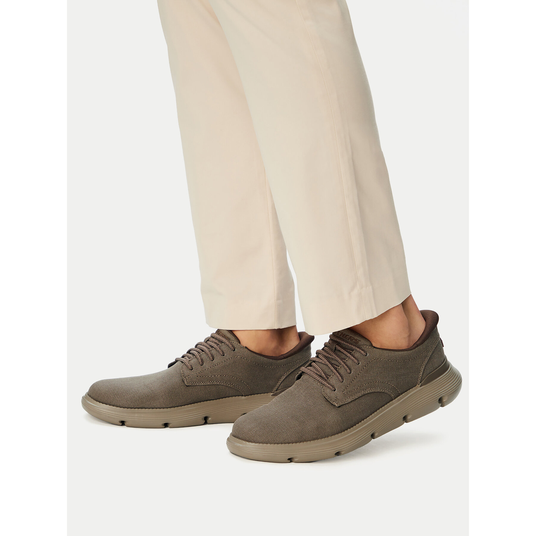 Poltopánky Skechers Slip-Ins: Garza - Clive 205352/DKTP Hnedá
