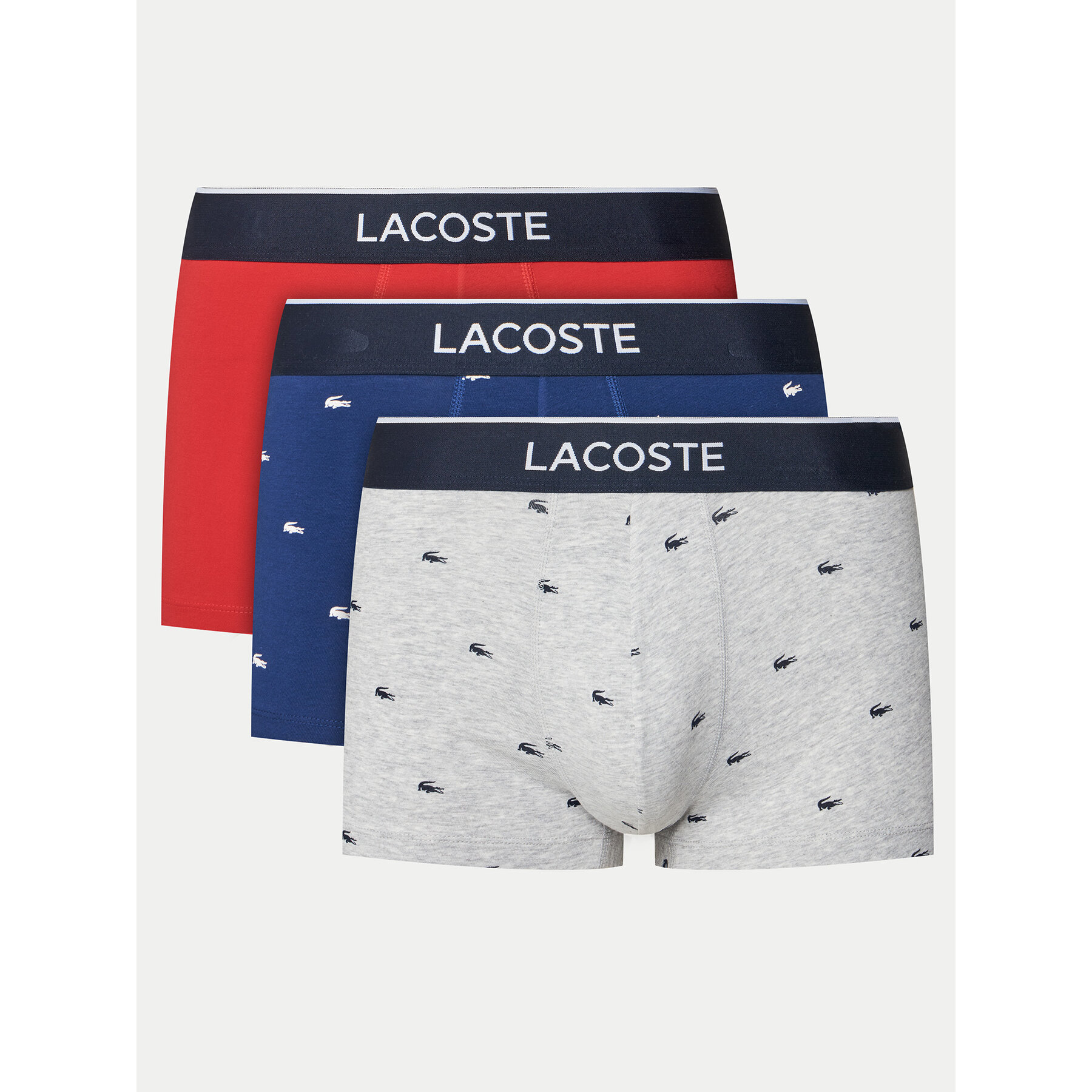 Lacoste Set di boxer 5H1299 Multicolore