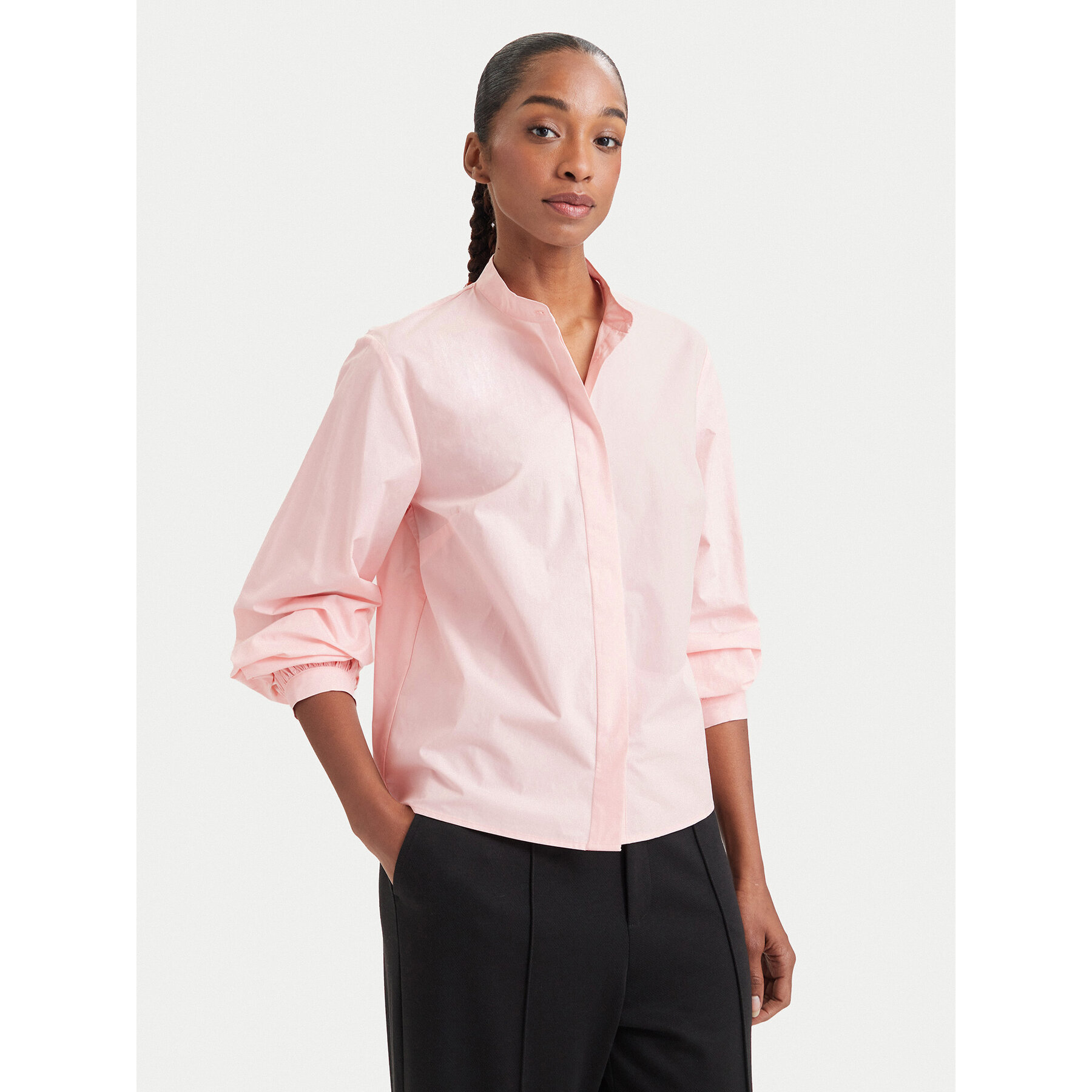 Simple Hemd 62KLD102 Rosa Regular Fit