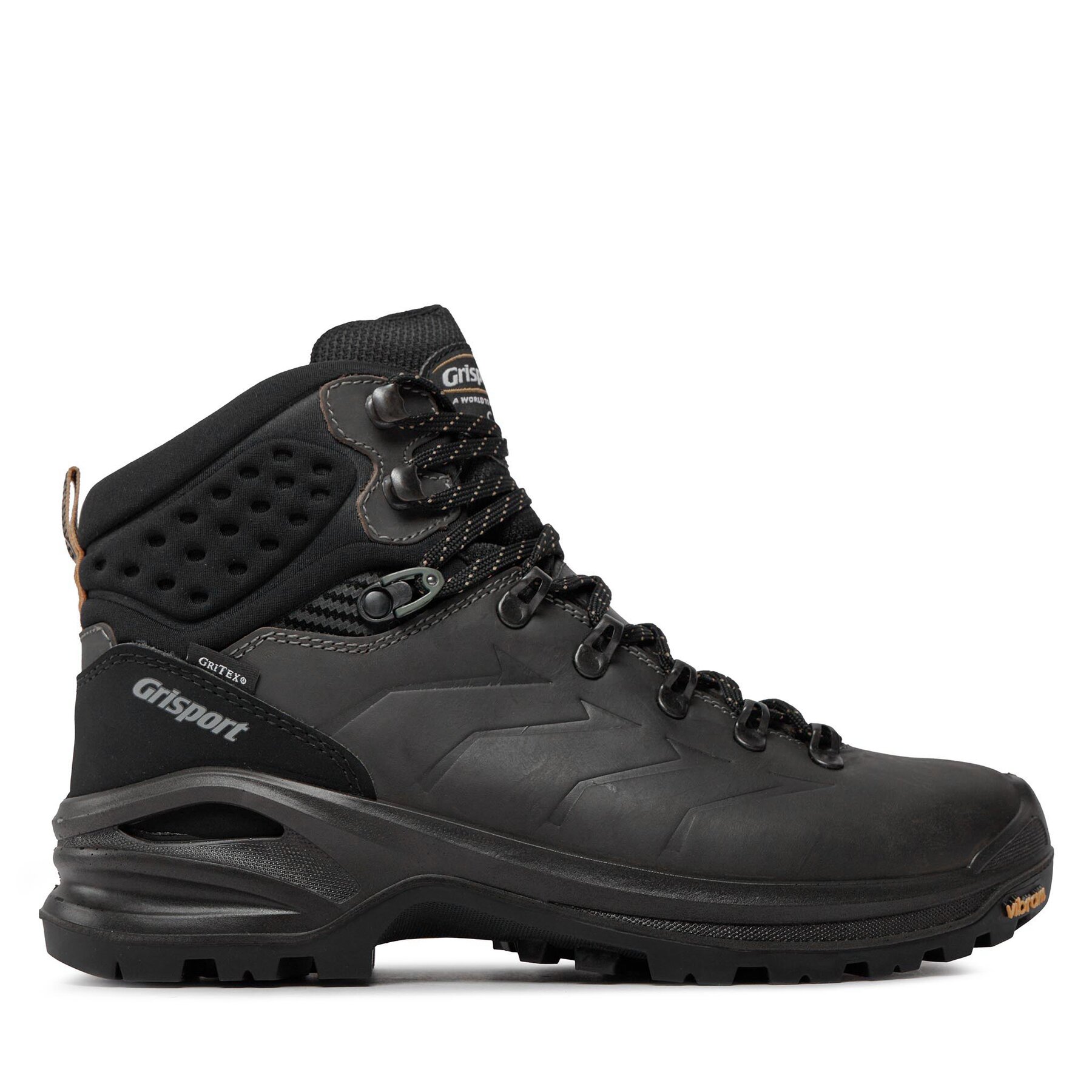Herren Trekkingschuhe Grisport, Schuhgröße 45, Schwarz, 15203D14G
