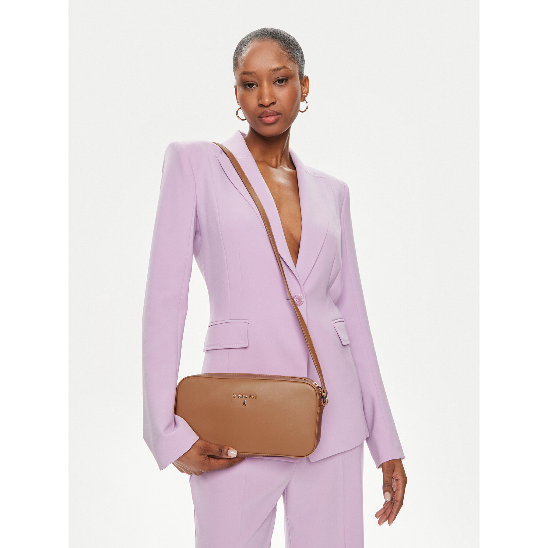 Τσάντα Patrizia Pepe 8B0136/L061-B685 Μπεζ