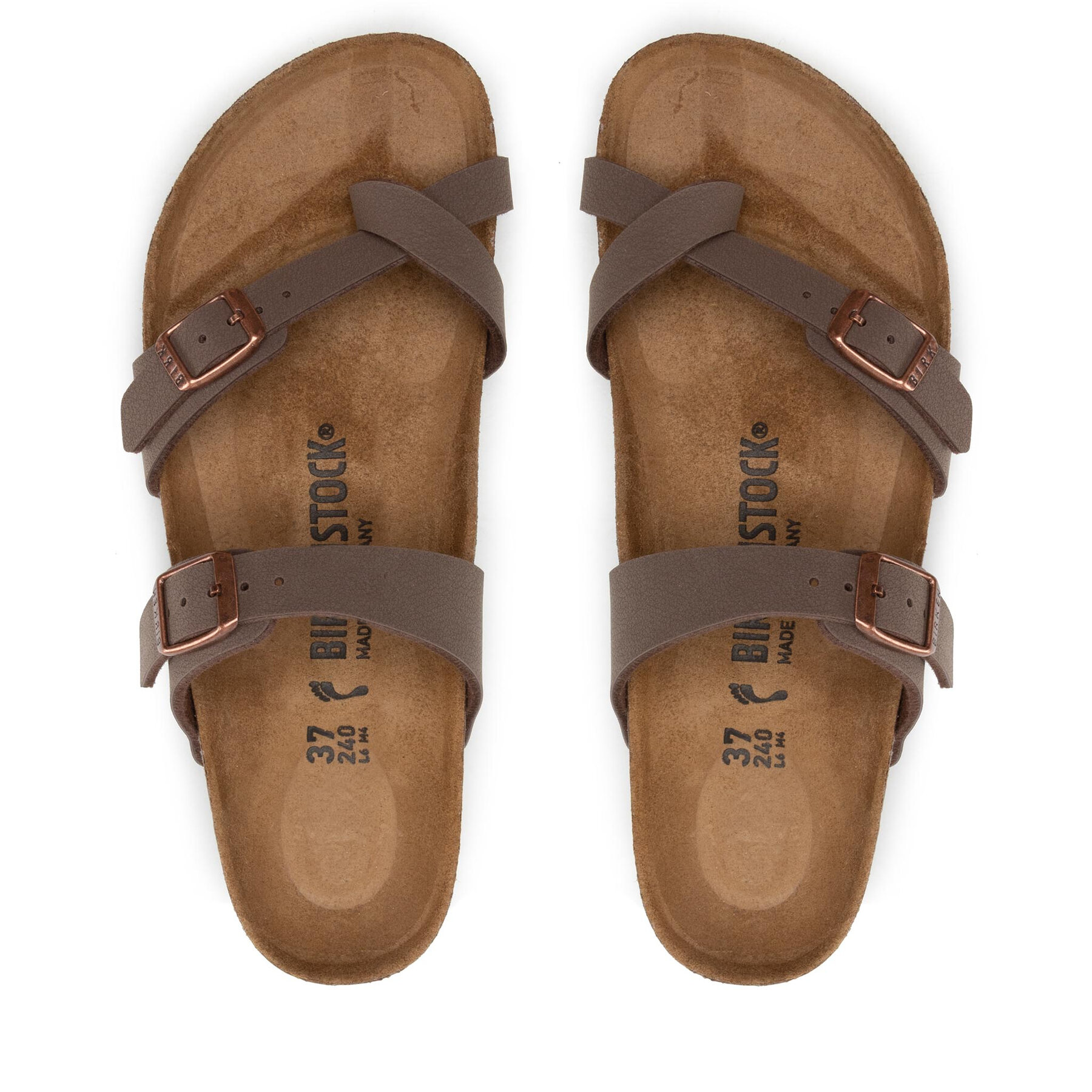 Damskie Japonki Birkenstock, Rozmiar 41, Brązowy Mayari 0071063