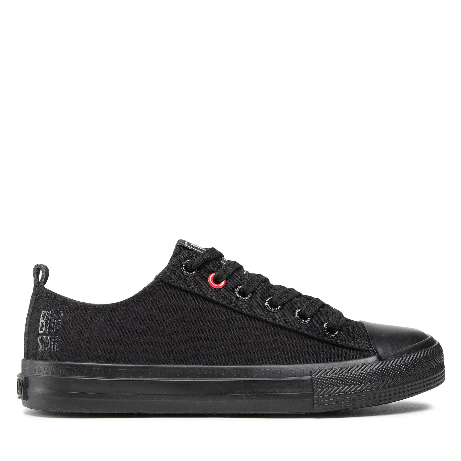 Damskie Trampki Big Star Shoes, Rozmiar 37 Czarny JJ274003