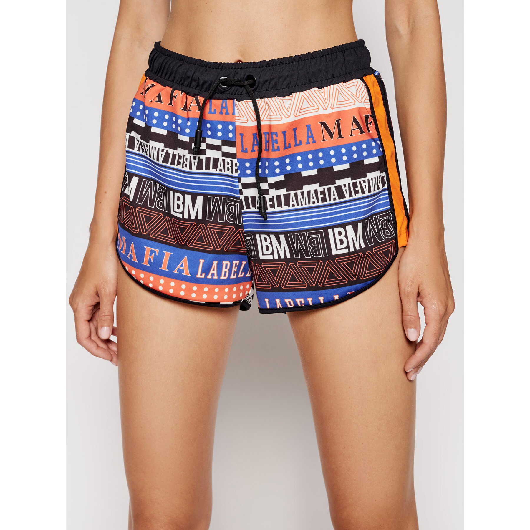 LaBellaMafia Completo top e pantaloncini di tessuto 20977 Multicolore Regular Fit