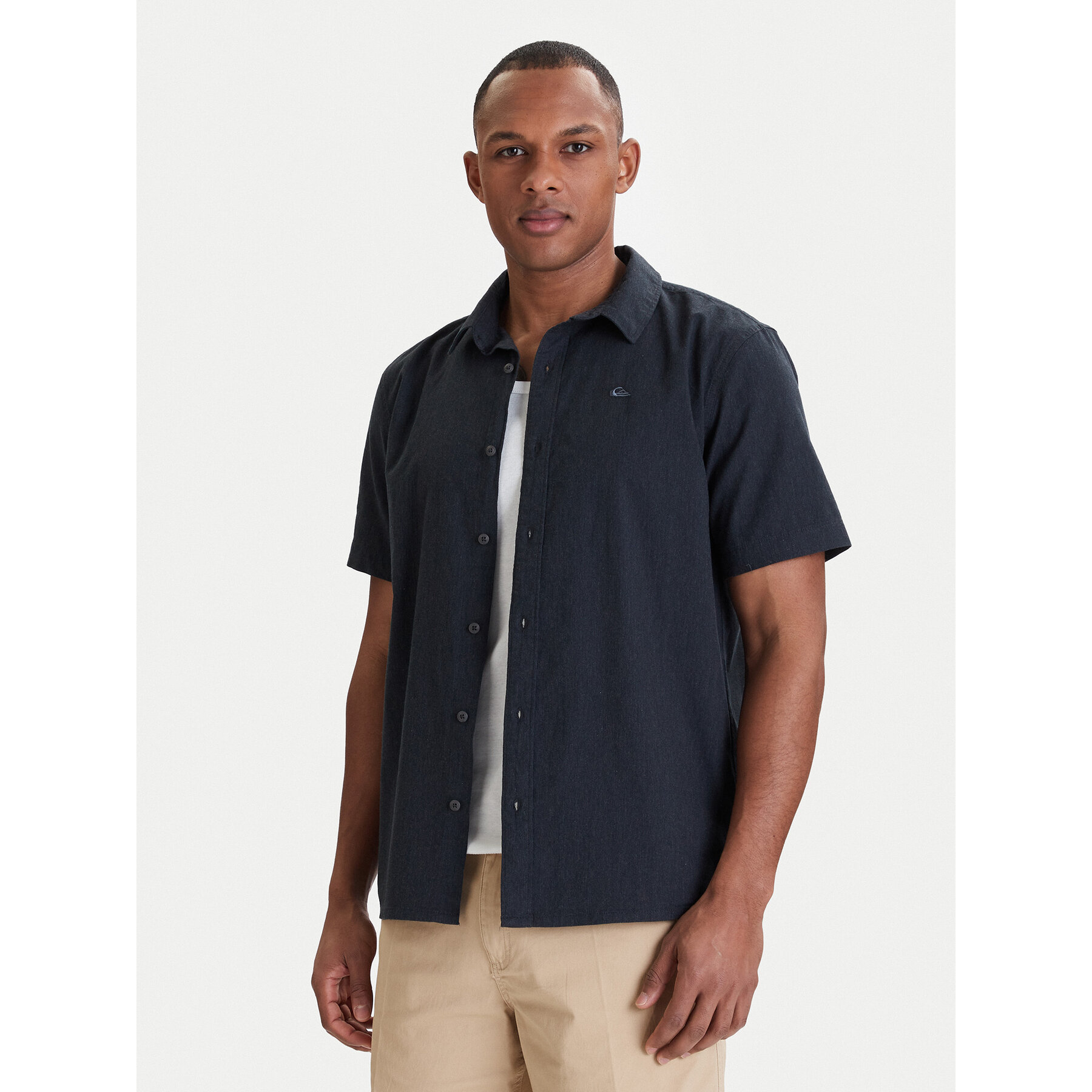 Quiksilver Hemd Mw Premium Stretch EQYWT04623 Schwarz Regular Fit