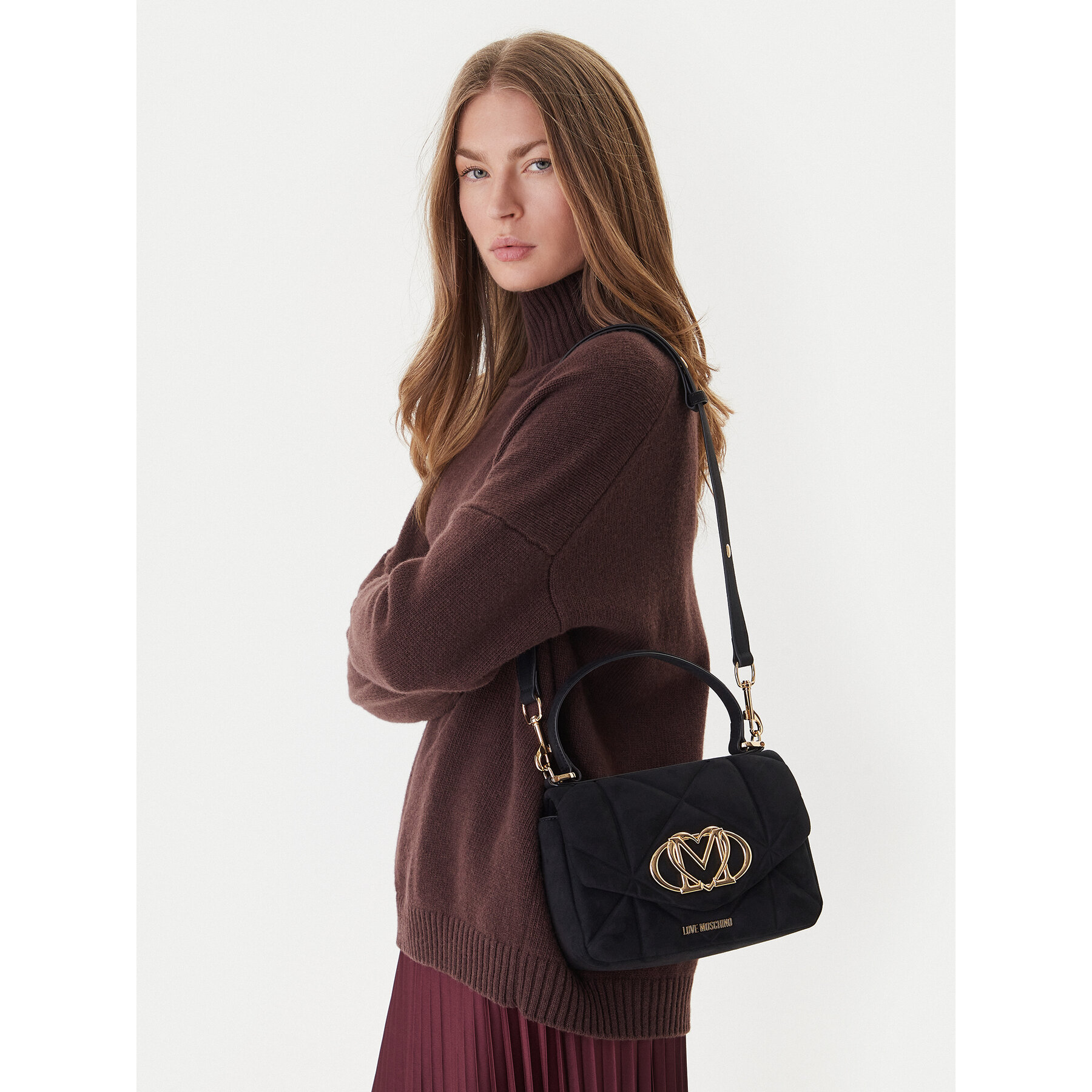 Torbica LOVE MOSCHINO JC4317PP0NKE0000 Crna