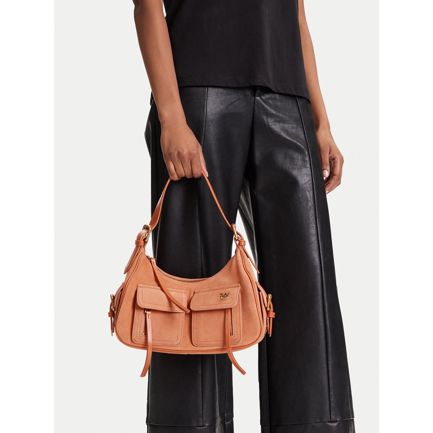 Дамска чанта PINKO Cargo Bag Classic PE 25 PLTT 102794 A29N Оранжев