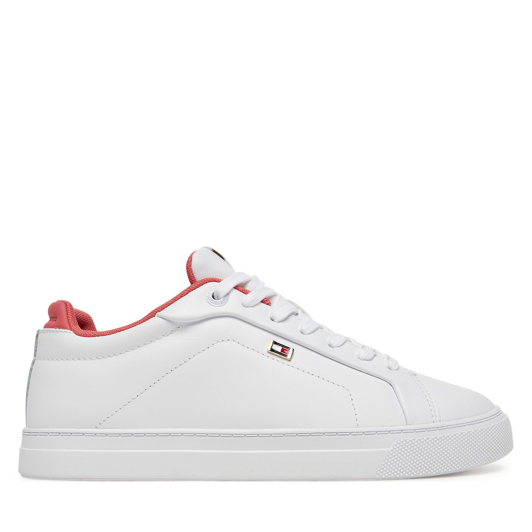 Sneakersy Tommy Hilfiger Sporty Sneaker FW0FW08899 Biela