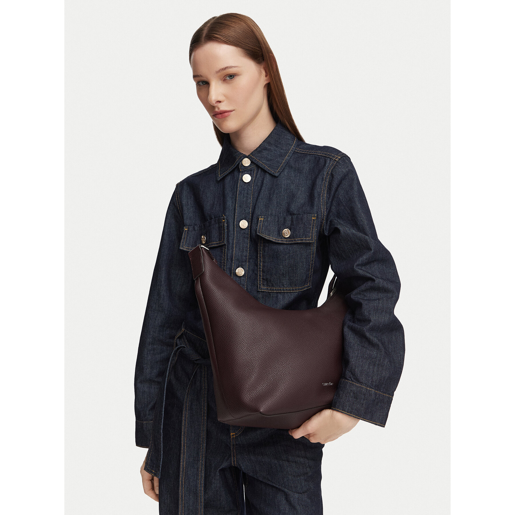 Torbica Calvin Klein LV04F3891G Tamnocrvena