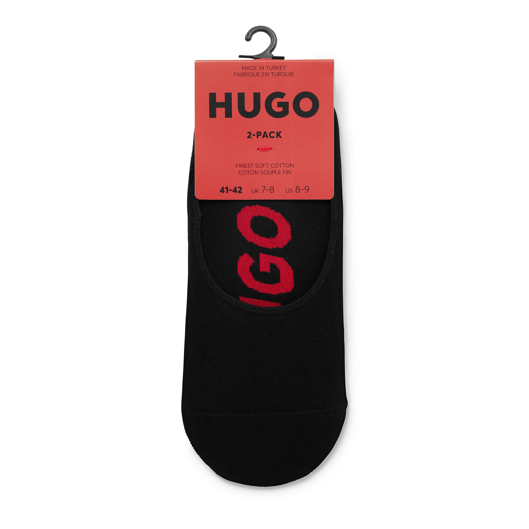 Muške niske čarape Hugo 50491244 Black 1